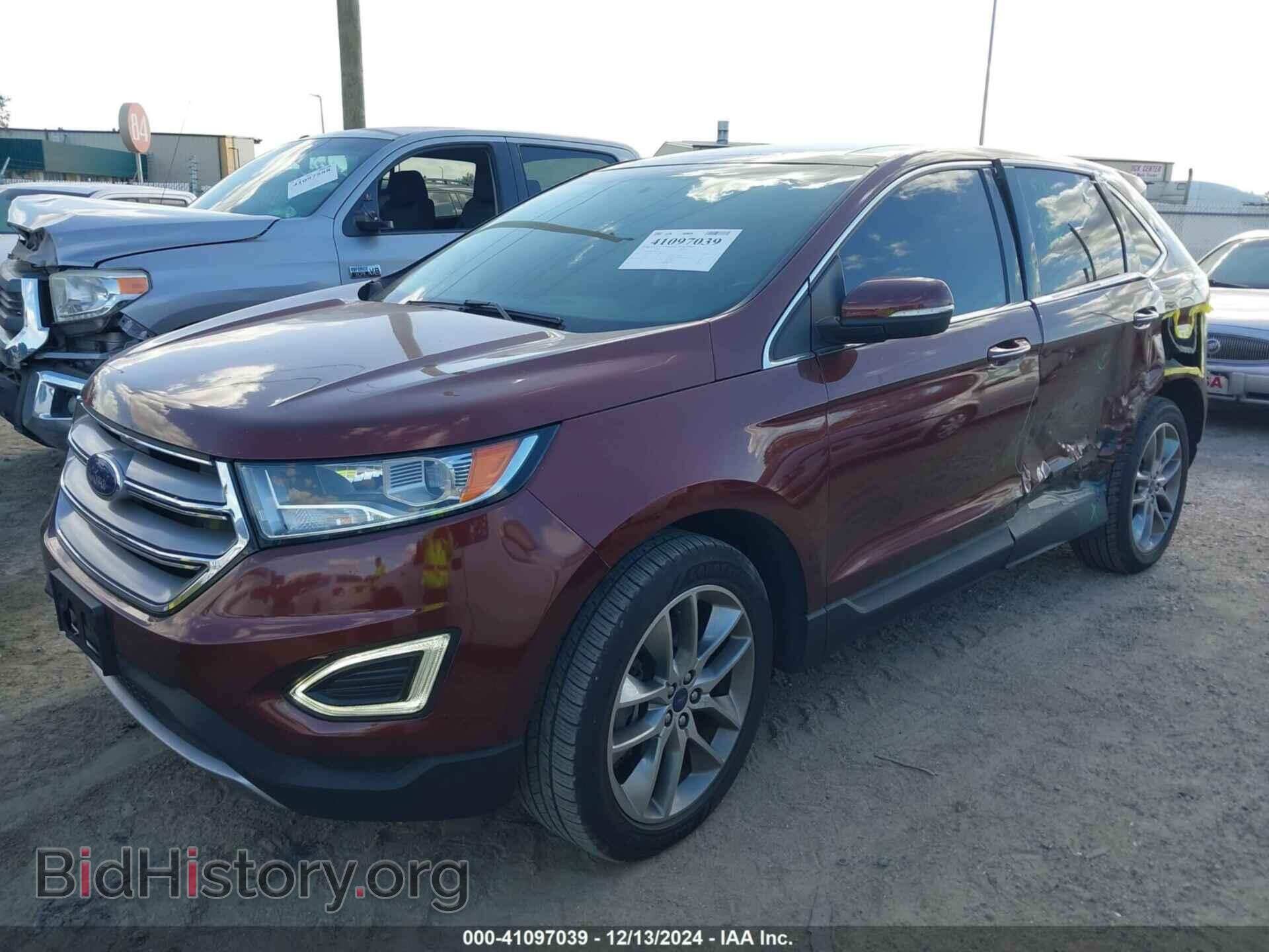 2015 FORD EDGE - VIN: 2FMTK4K81FBC26679 - Photo 2