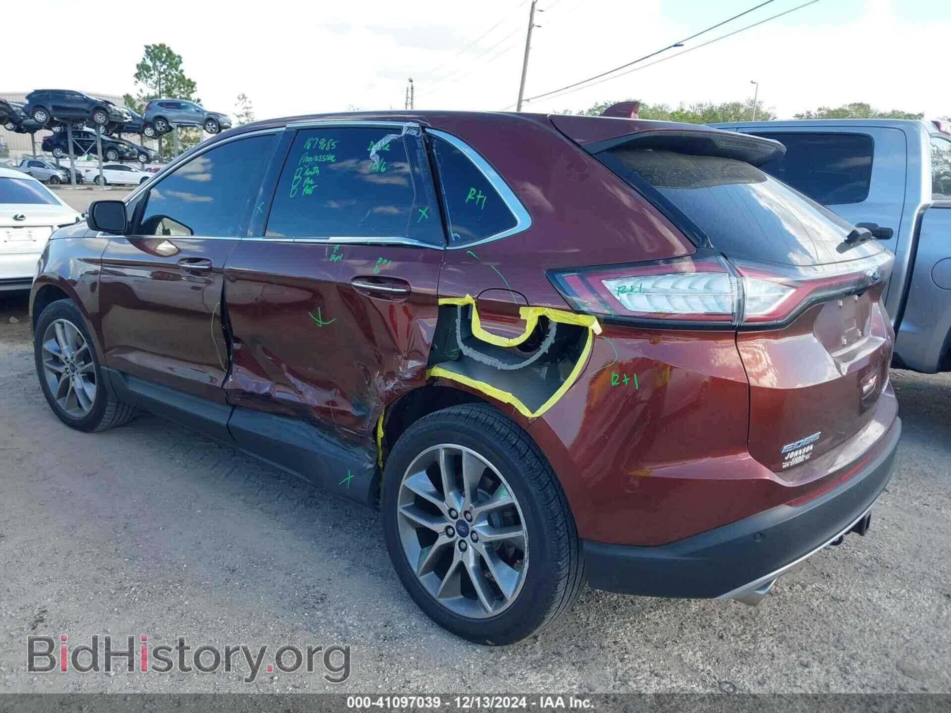 2015 FORD EDGE - VIN: 2FMTK4K81FBC26679 - Photo 3