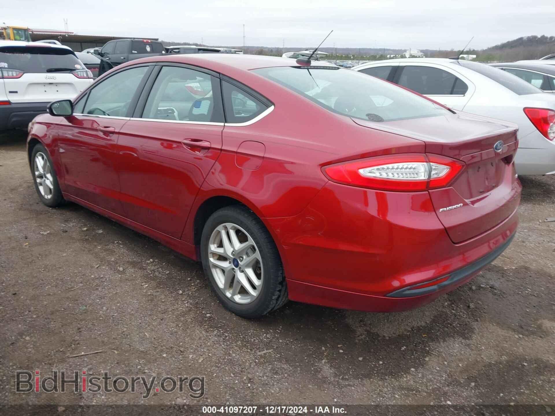 2014 FORD FUSION - VIN: 3FA6P0H71ER230358 - Фото 3