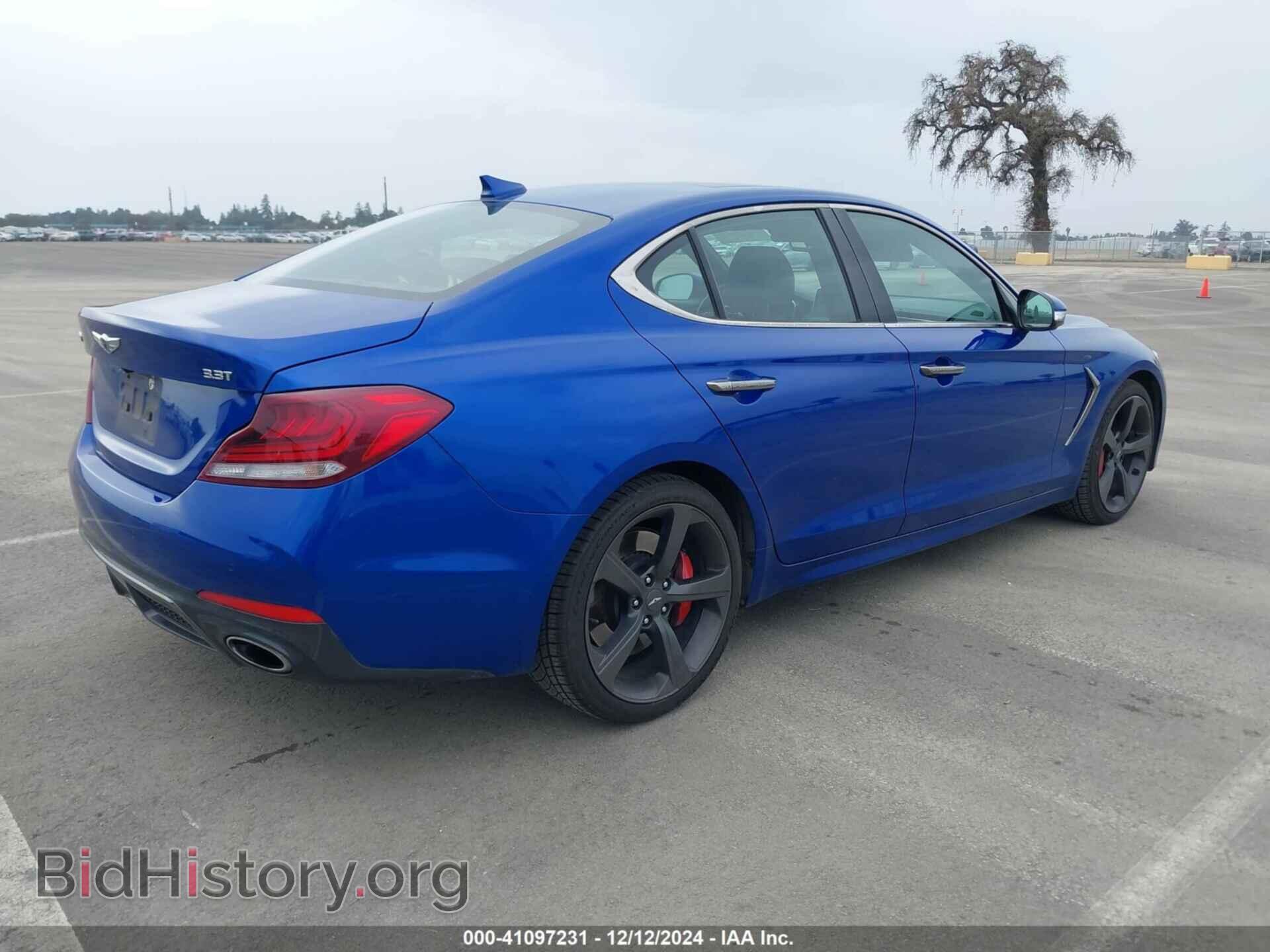 2019 GENESIS G70 - VIN: KMTG34LE8KU015539 - Фото 4