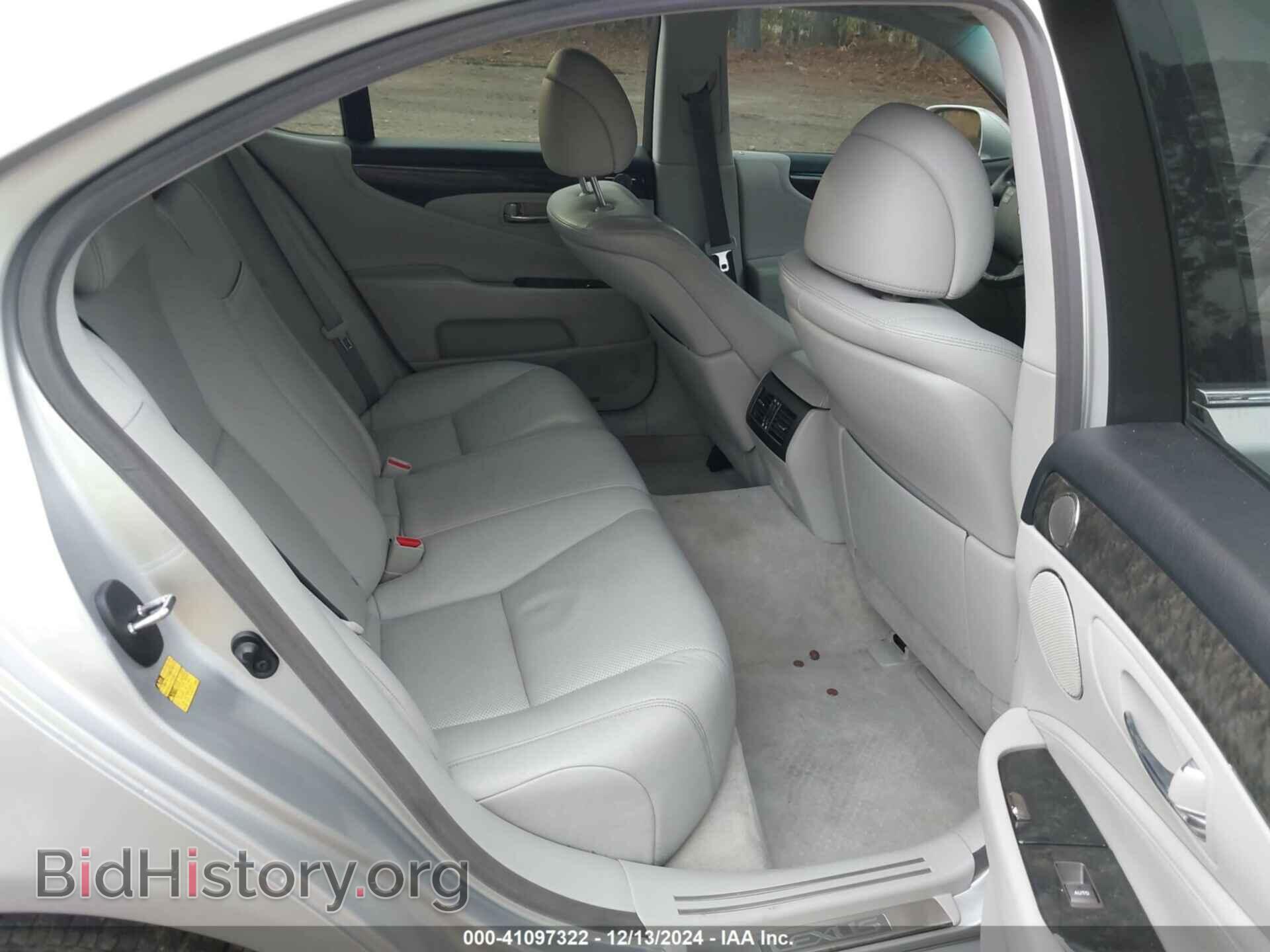 2011 LEXUS LS 460 - VIN: JTHBL5EF1B5106309 - Фото 8
