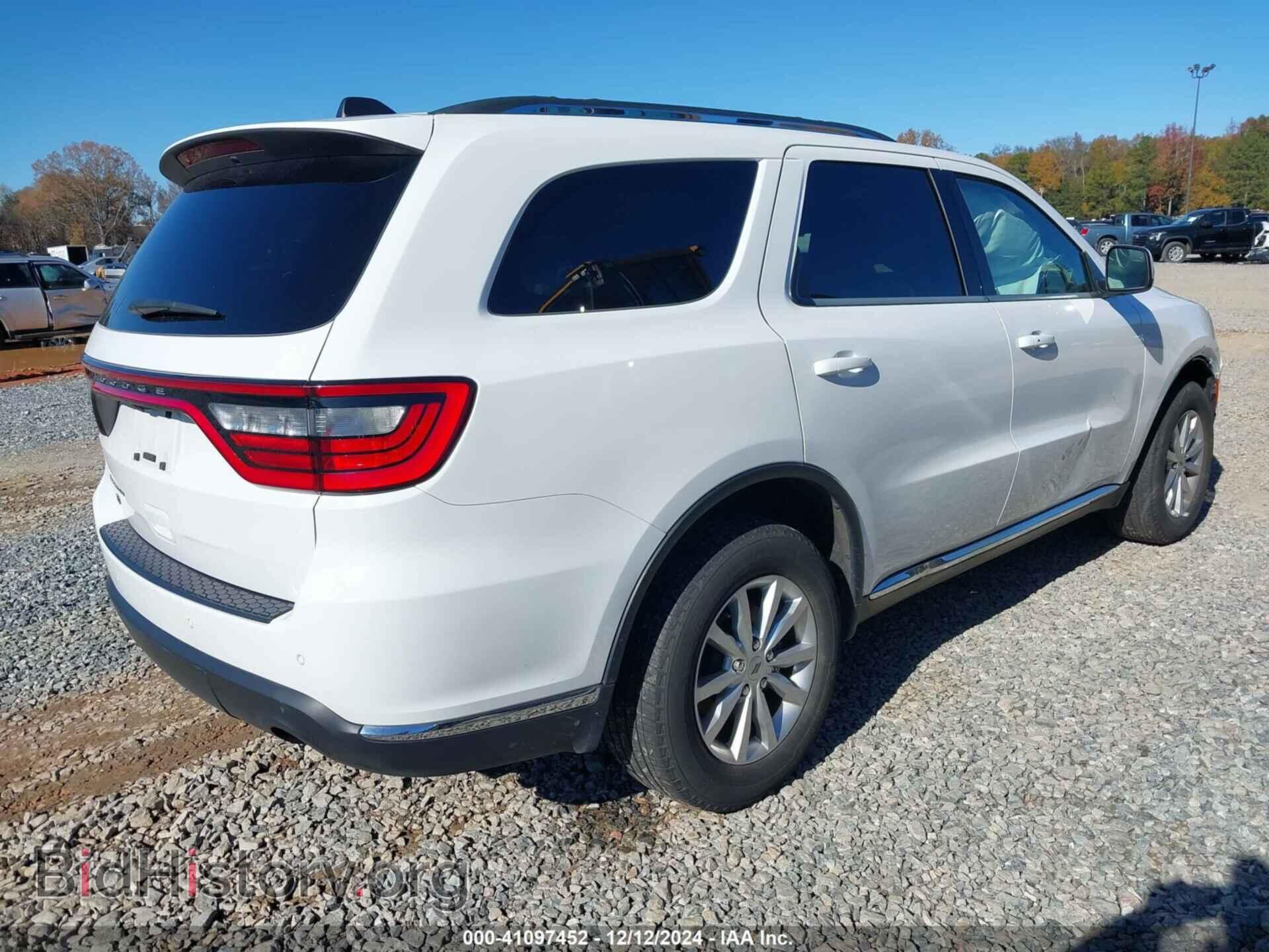 2022 DODGE DURANGO - VIN: 1C4RDJAG6NC228040 - Фото 4