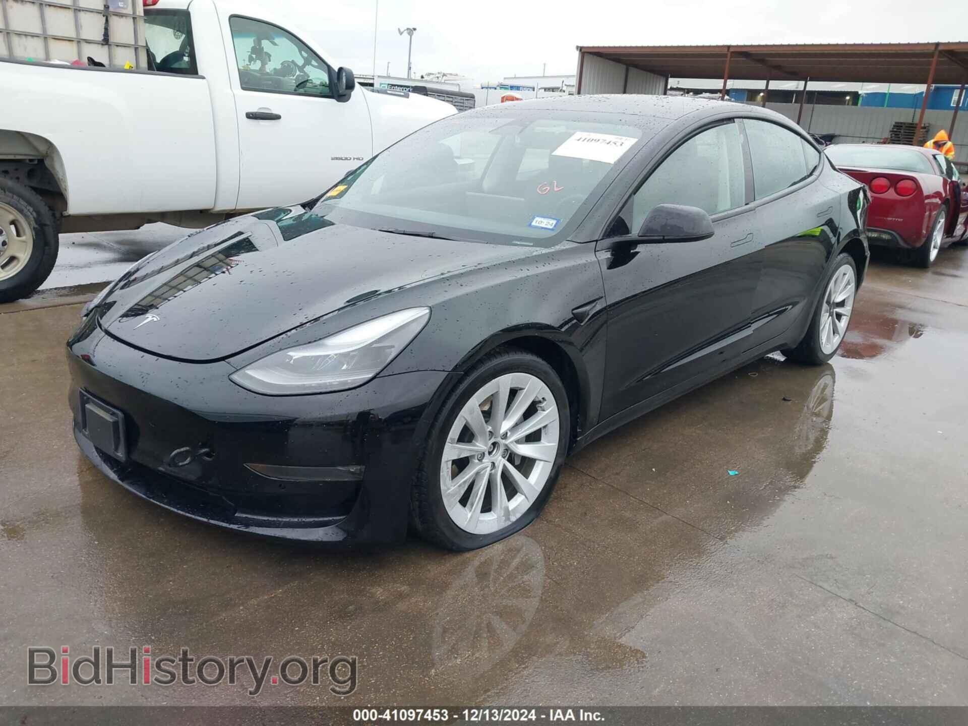 2022 TESLA MODEL 3 - VIN: 5YJ3E1EB6NF363510 - Фото 2