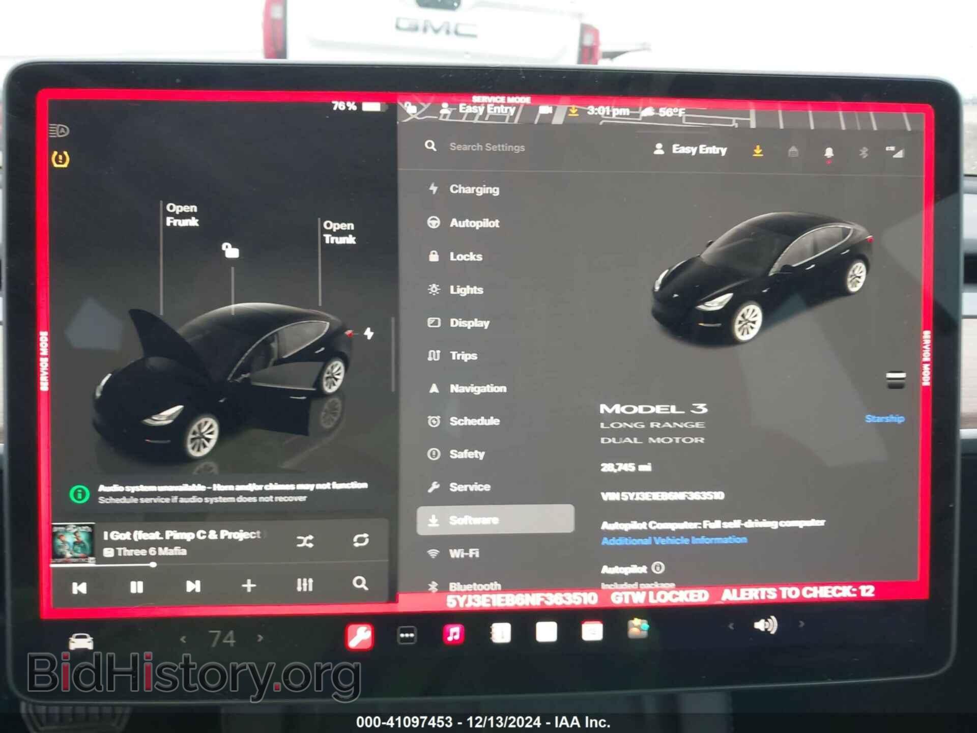 2022 TESLA MODEL 3 - VIN: 5YJ3E1EB6NF363510 - Фото 7