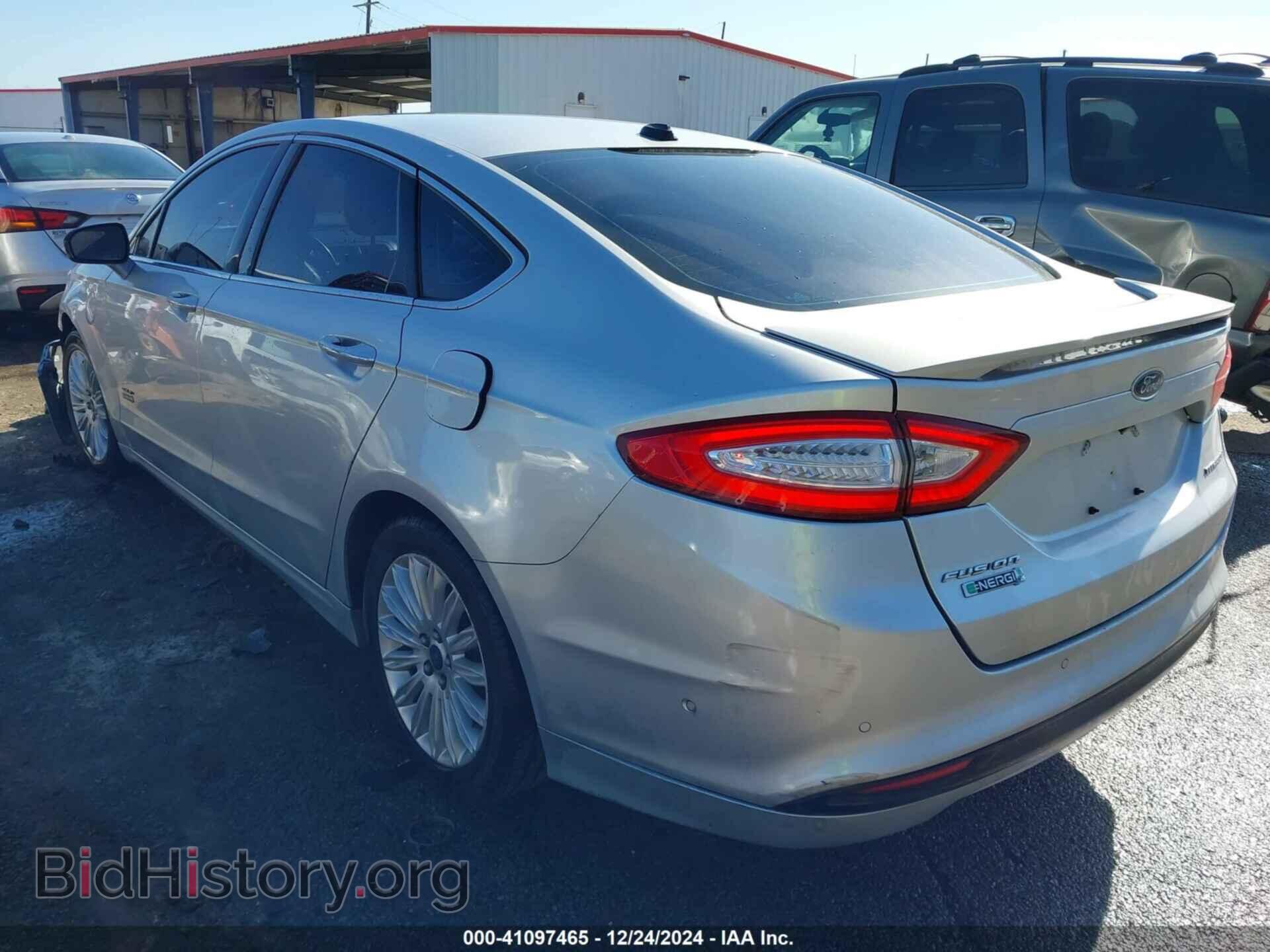 2013 FORD FUSION ENERGI - VIN: 3FA6P0SUXDR285145 - Фото 3