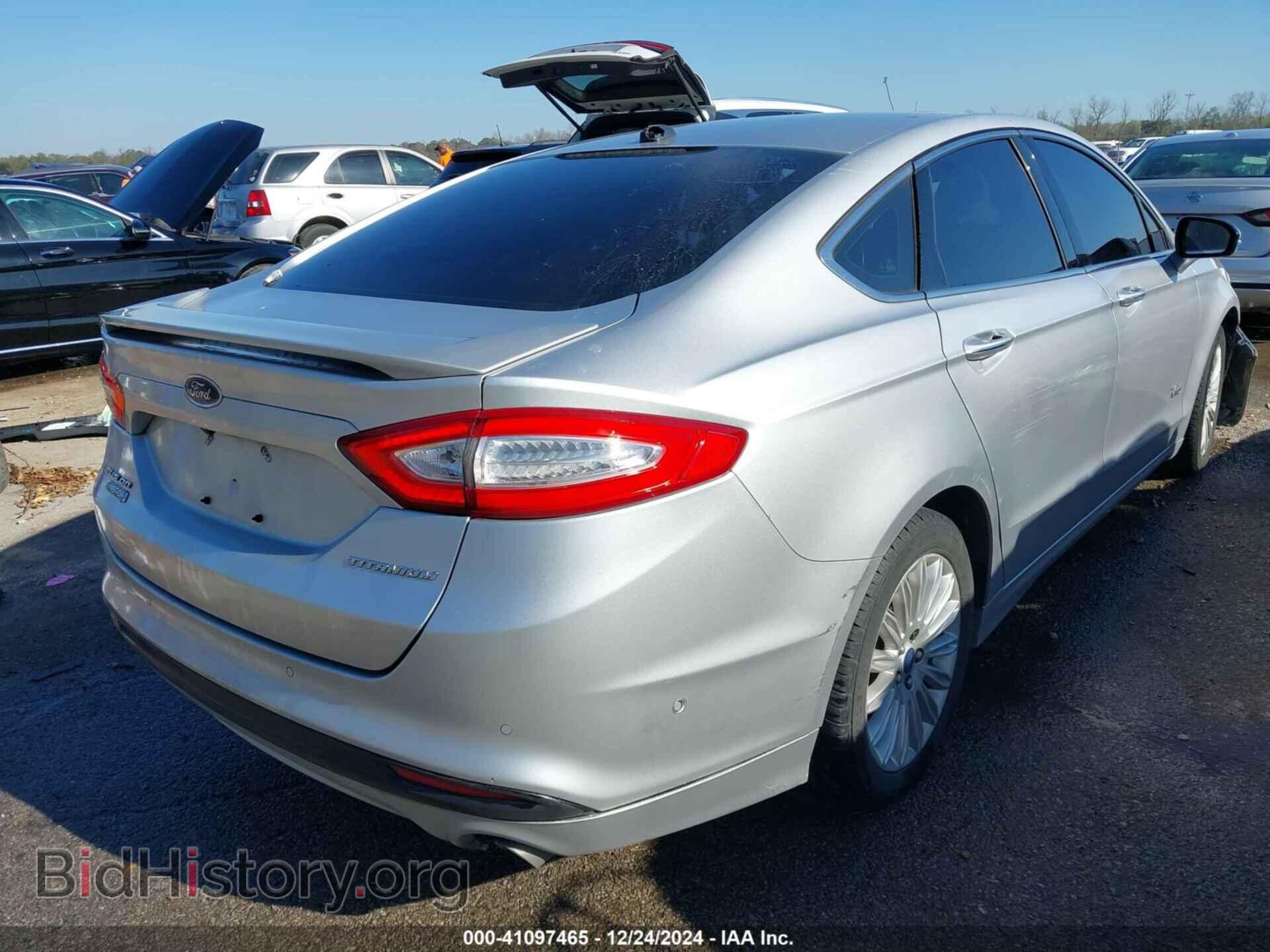 2013 FORD FUSION ENERGI - VIN: 3FA6P0SUXDR285145 - Фото 4