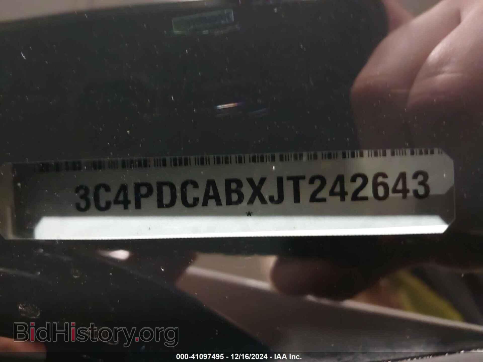 2018 DODGE JOURNEY - VIN: 3C4PDCABXJT242643 - Фото 9