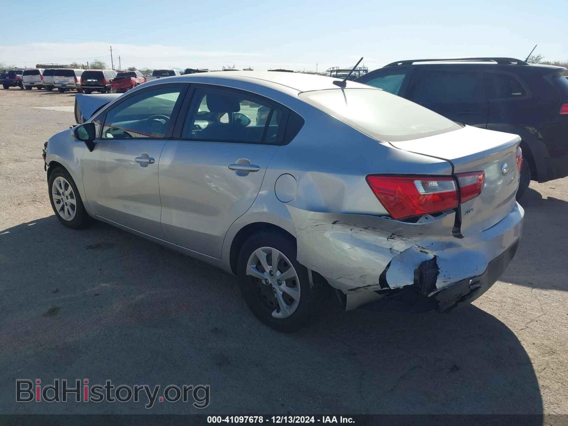 2014 KIA RIO - VIN: KNADM4A39E6333501 - Фото 3