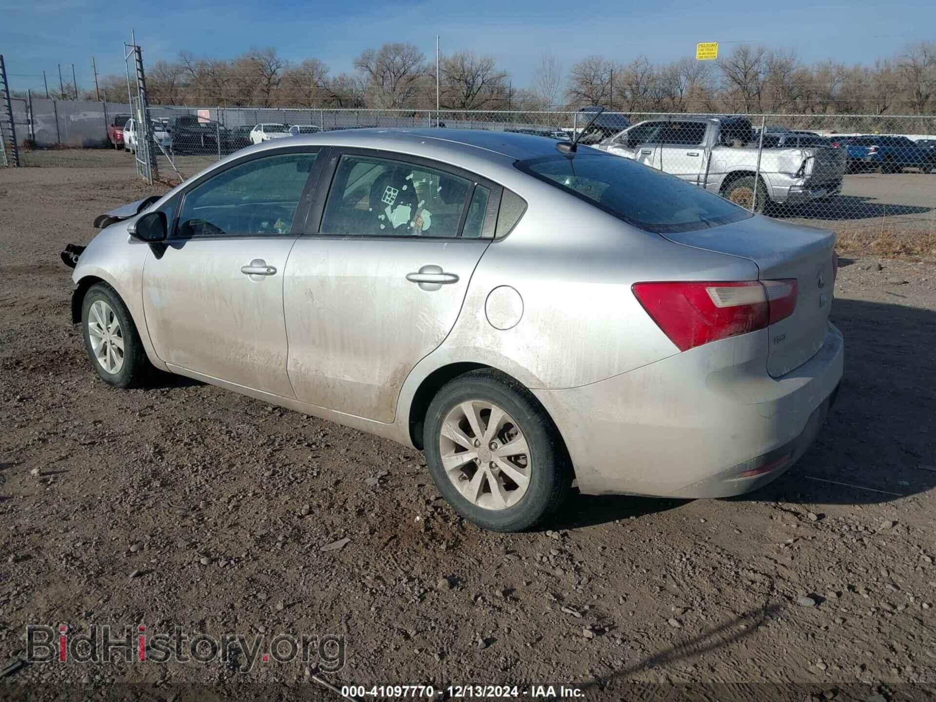 2014 KIA RIO - VIN: KNADN4A32E6407323 - Фото 3