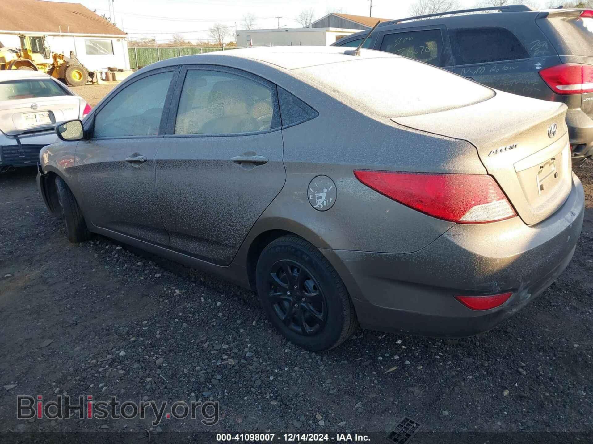 2014 HYUNDAI ACCENT - VIN: KMHCT4AE1EU706301 - Фото 3