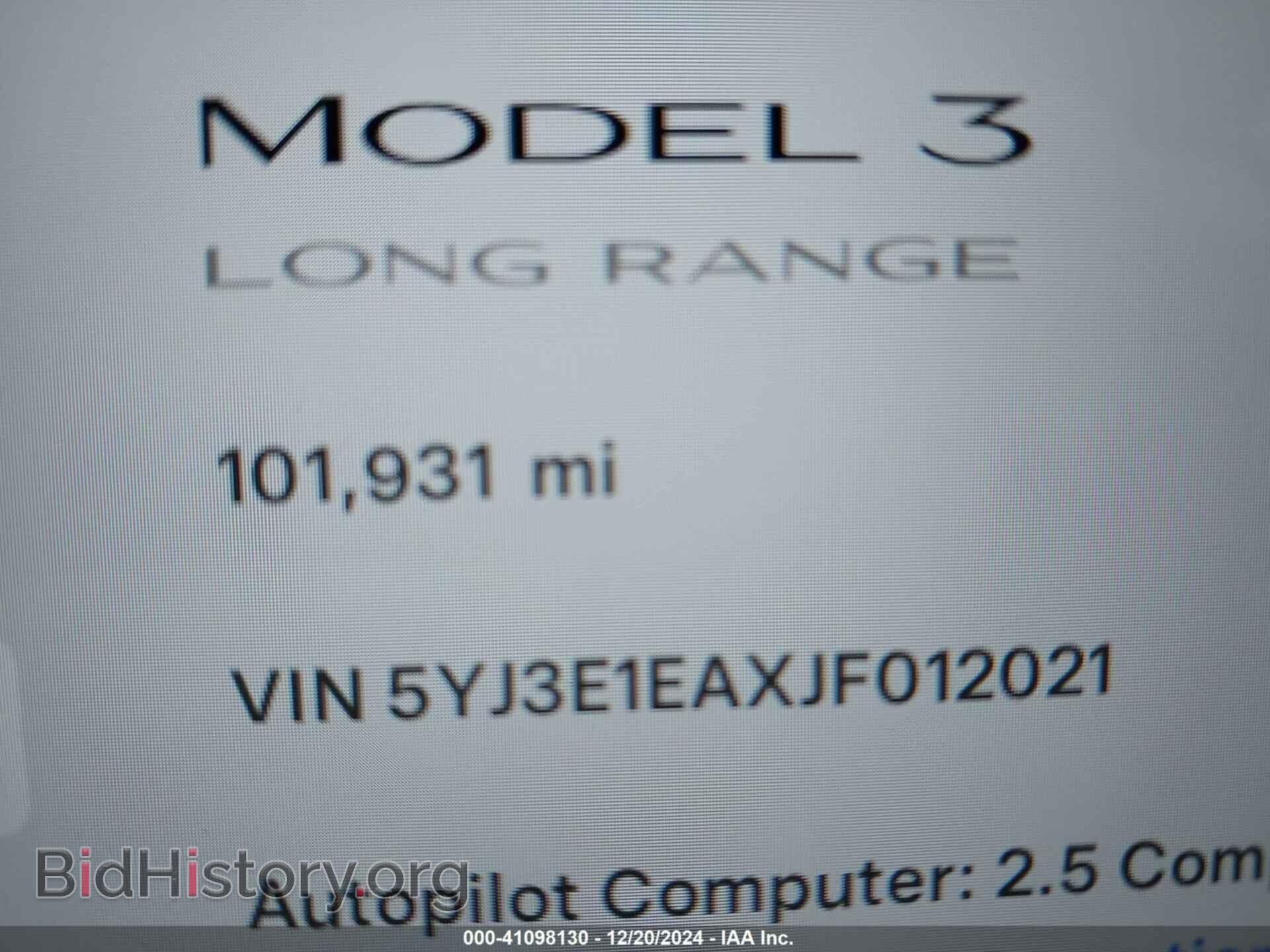 2018 TESLA MODEL 3 - VIN: 5YJ3E1EAXJF012021 - Фото 16