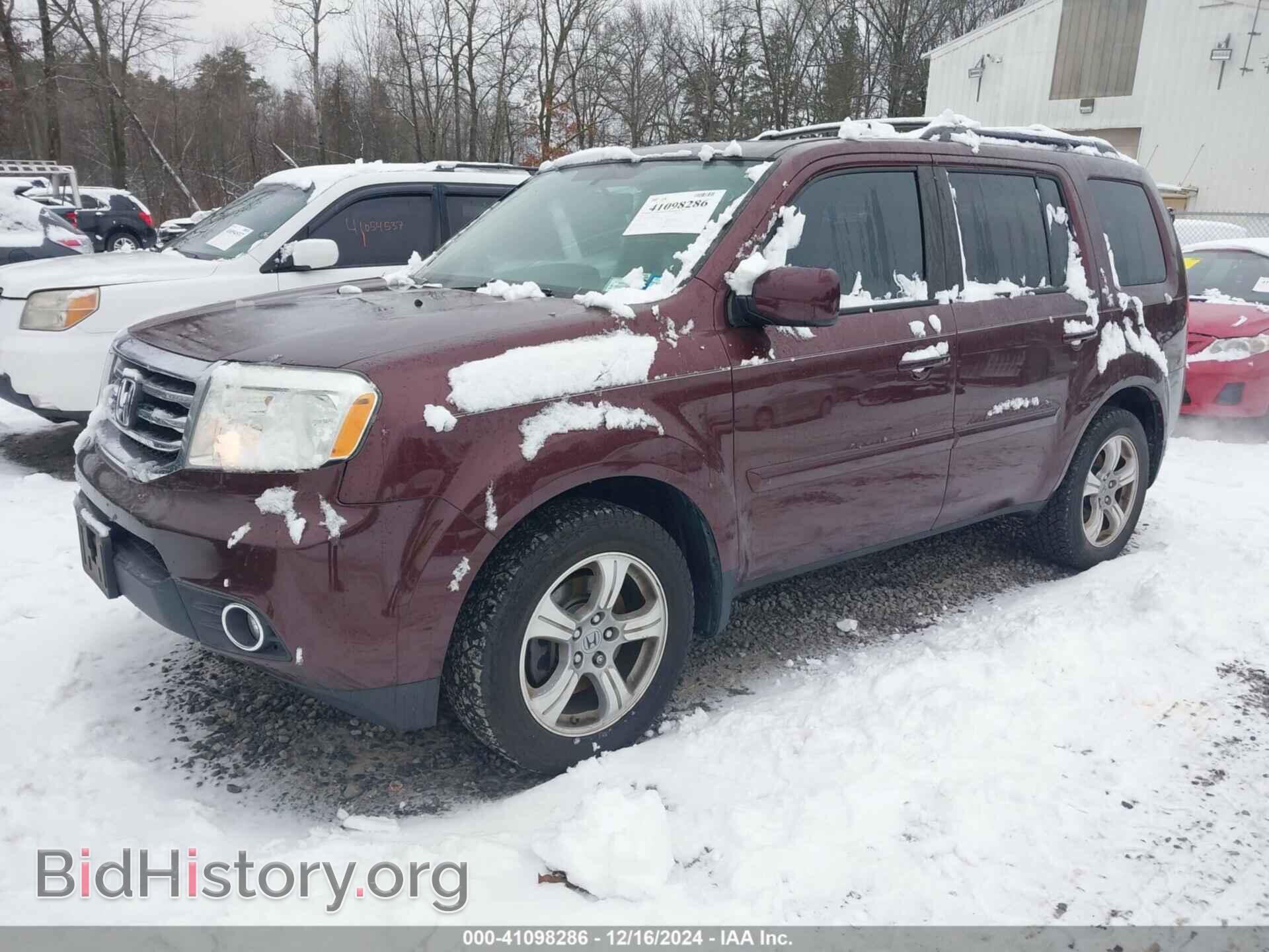 2013 HONDA PILOT - VIN: 5FNYF3H55DB005365 - Фото 2