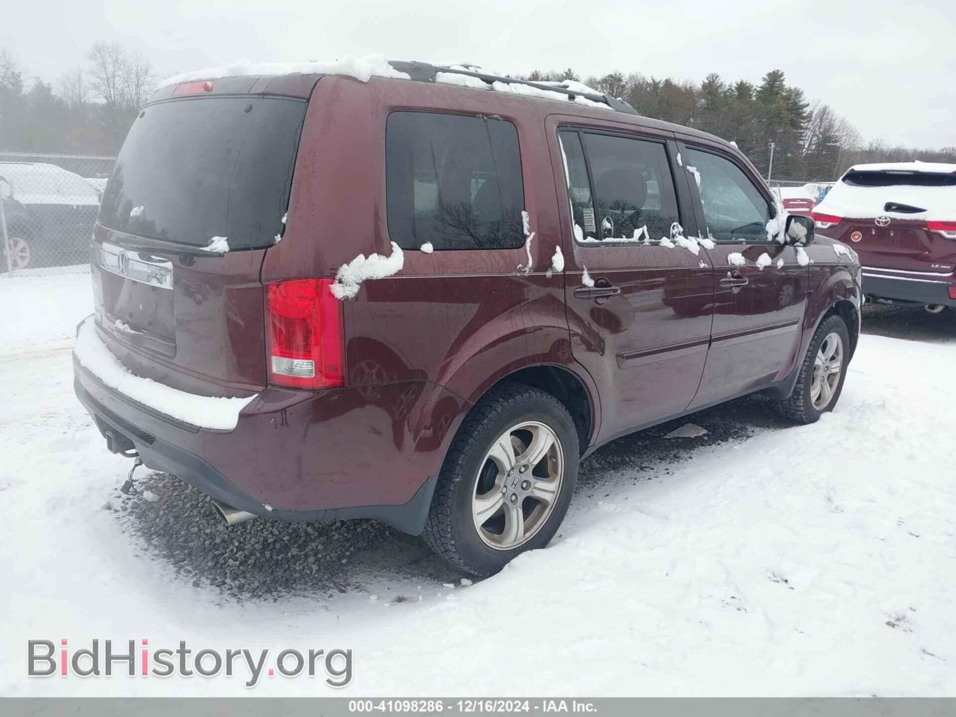 2013 HONDA PILOT - VIN: 5FNYF3H55DB005365 - Фото 4