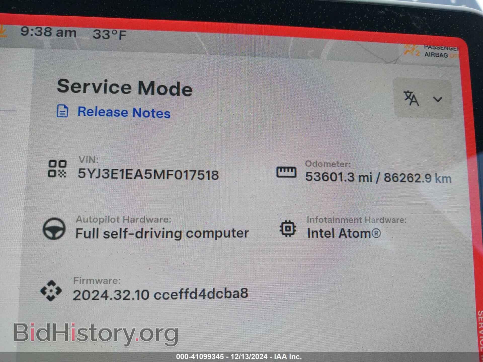 2021 TESLA MODEL 3 - VIN: 5YJ3E1EA5MF017518 - Photo 7