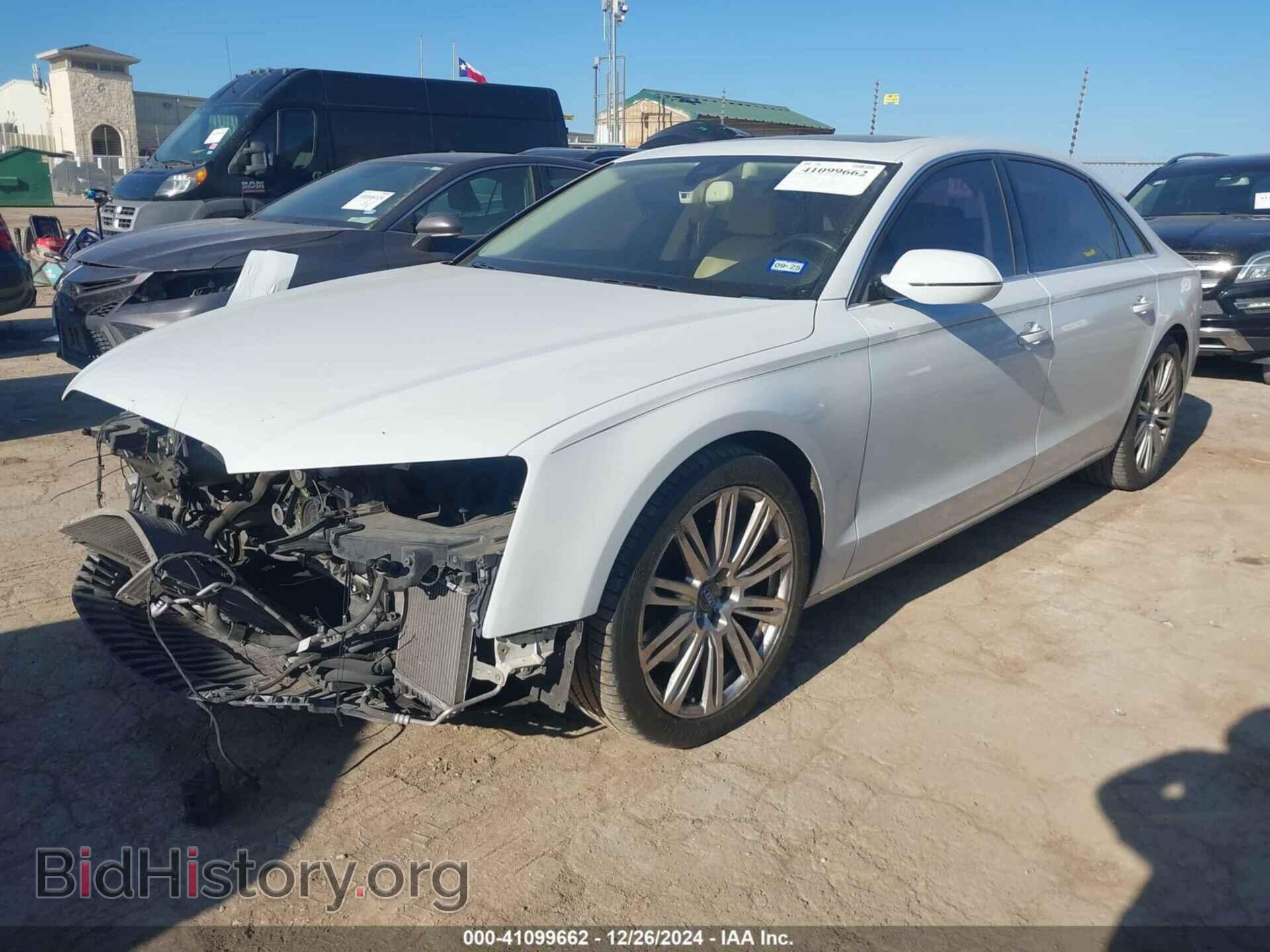 2014 AUDI A8 L - VIN: WAURGAFDXEN006902 - Фото 2