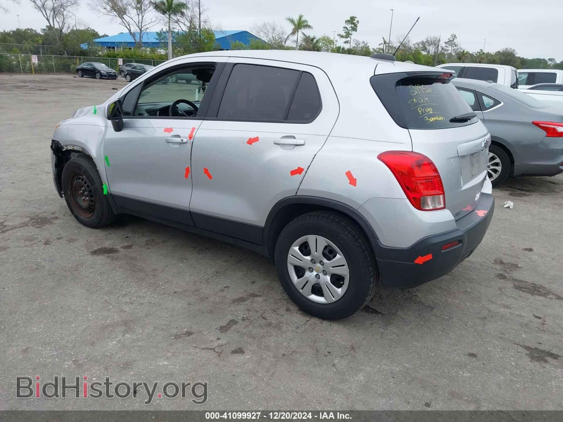 2016 CHEVROLET TRAX - VIN: KL7CJKSB7GB761379 - Фото 3