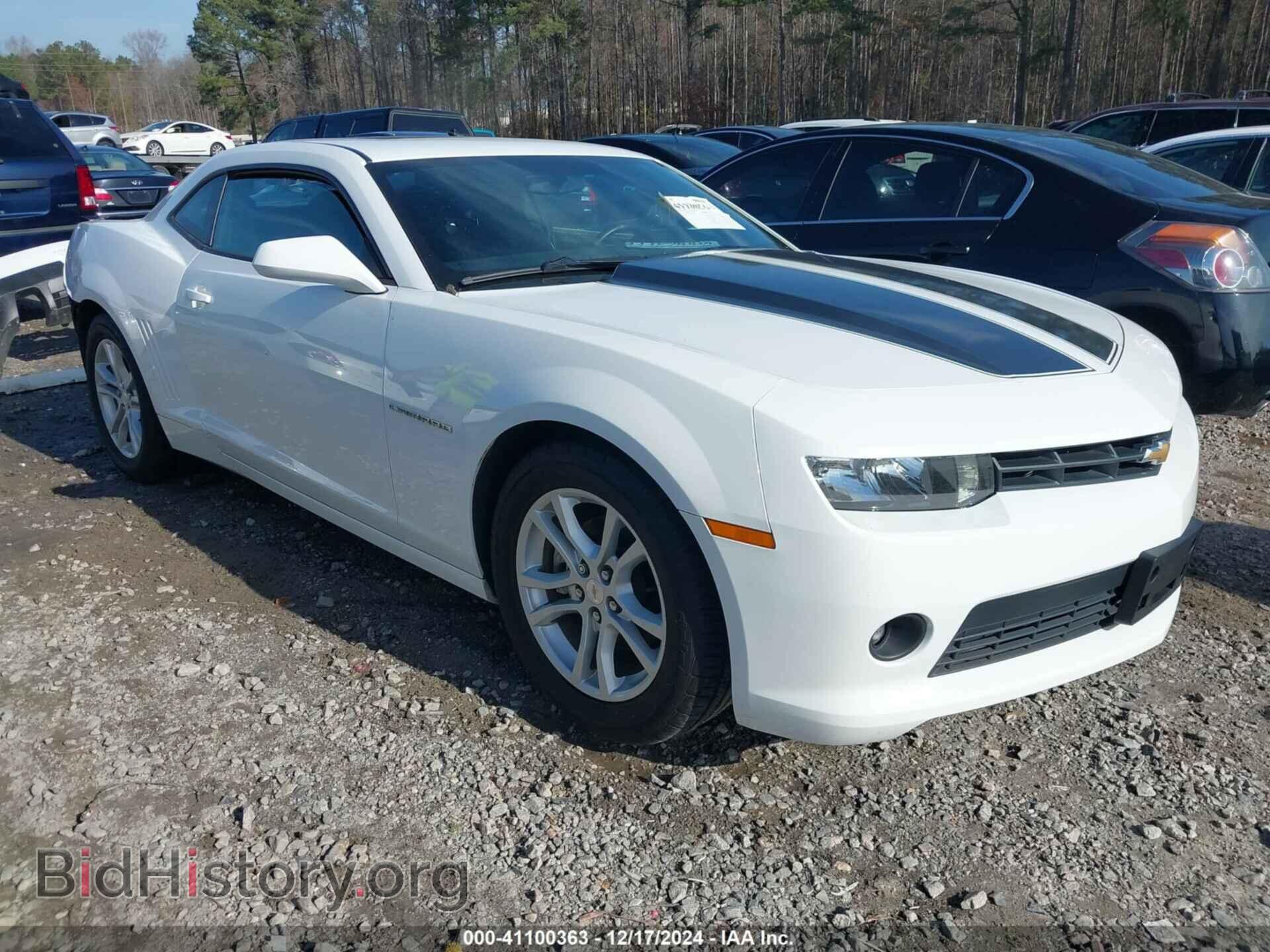 Photo 2G1FD1E33F9305409 - CHEVROLET CAMARO 2015