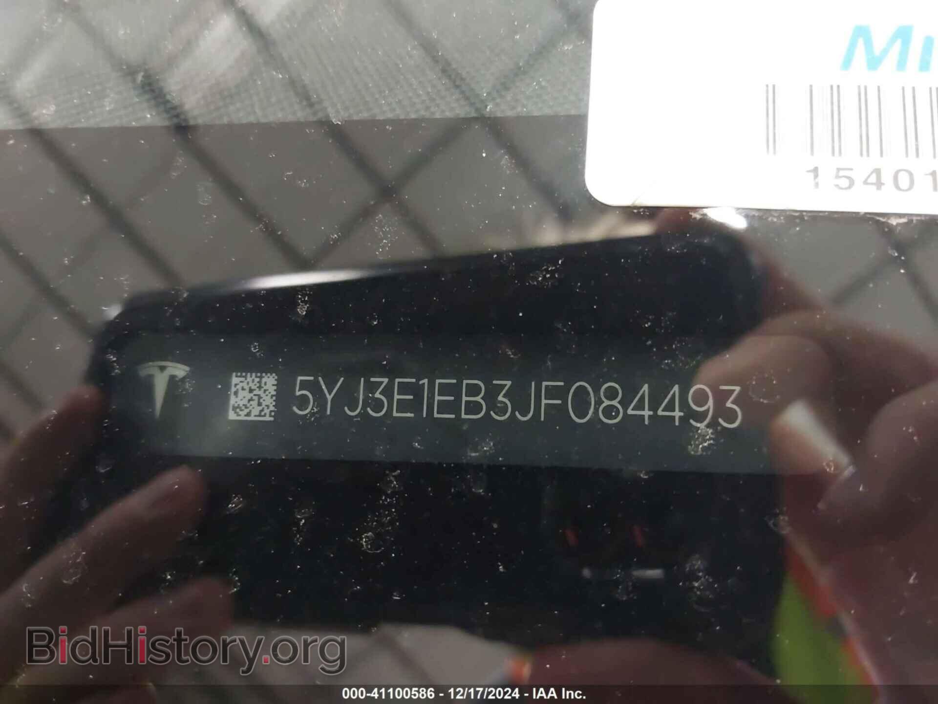 2018 TESLA MODEL 3 - VIN: 5YJ3E1EB3JF084493 - Фото 9