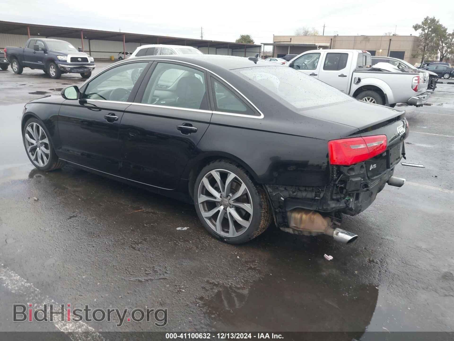 2014 AUDI A6 - VIN: WAUGFAFC2EN073303 - Фото 3