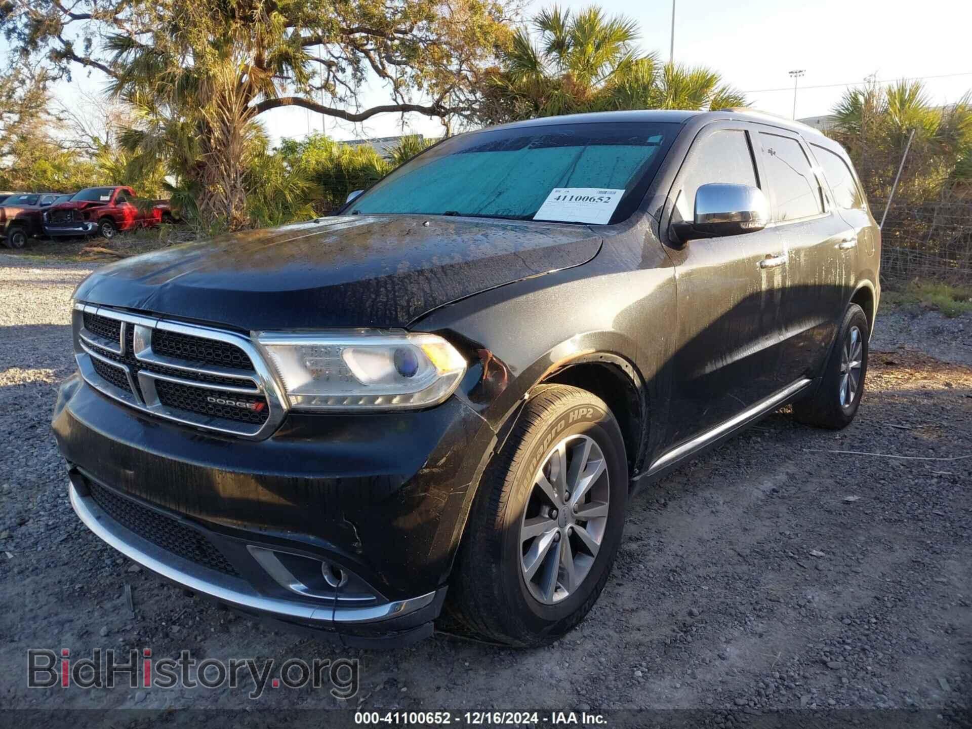 2015 DODGE DURANGO - VIN: 1C4RDHDG8FC789037 - Фото 2