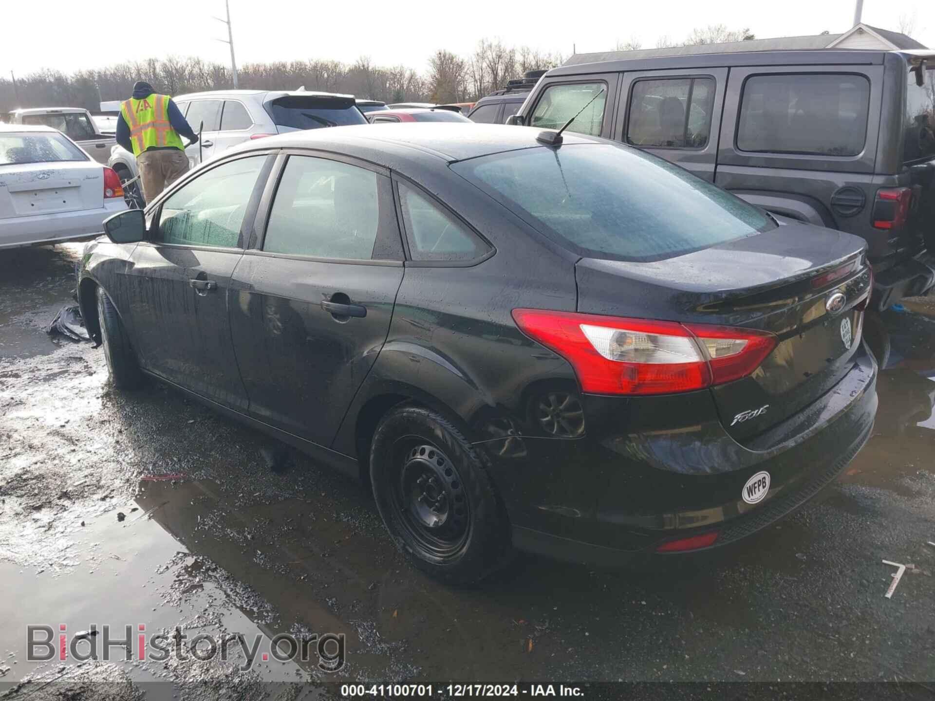2014 FORD FOCUS - VIN: 1FADP3E25EL437013 - Фото 3