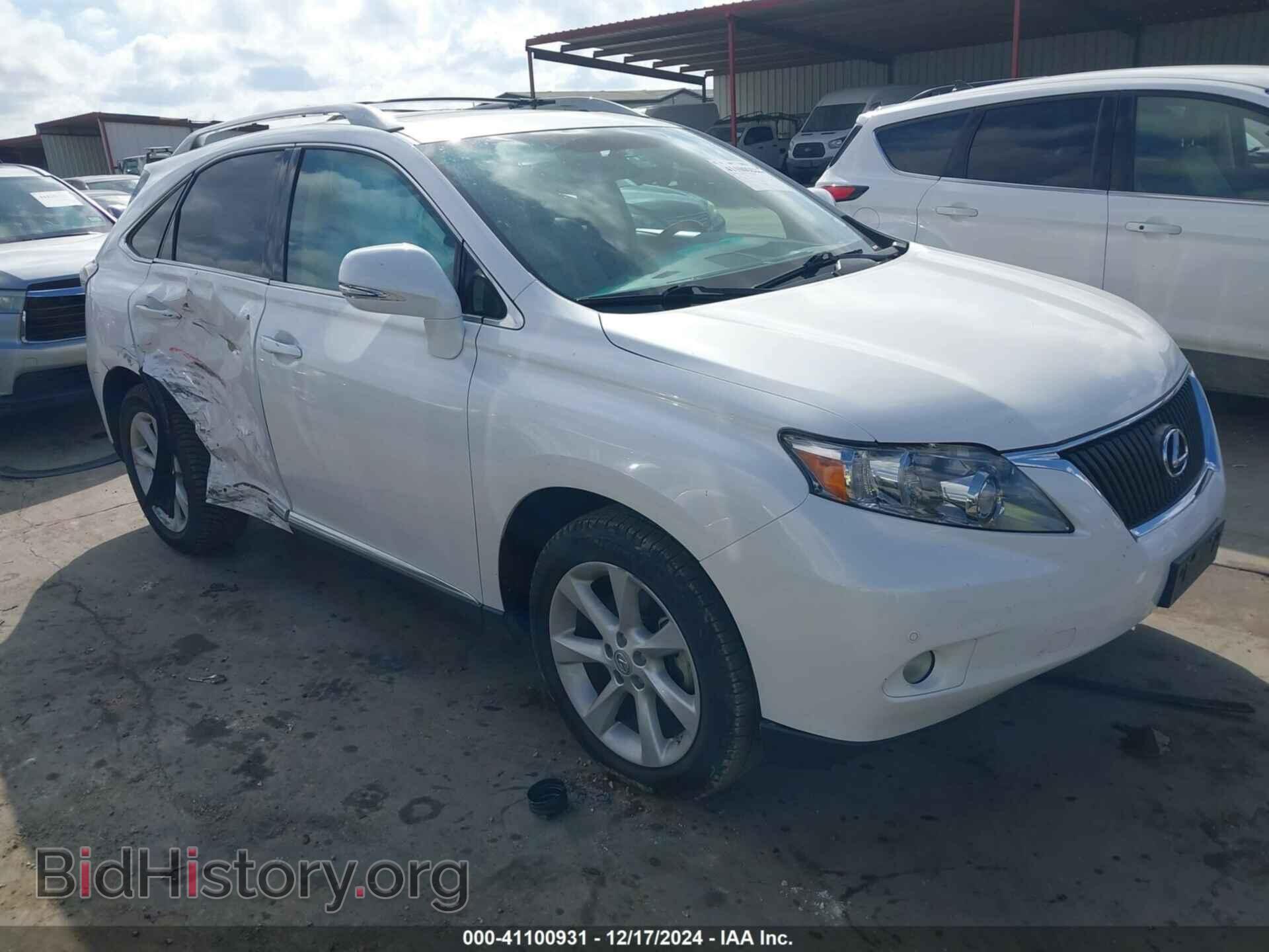 Фотография 2T2ZK1BA0CC066373 - LEXUS RX 2012