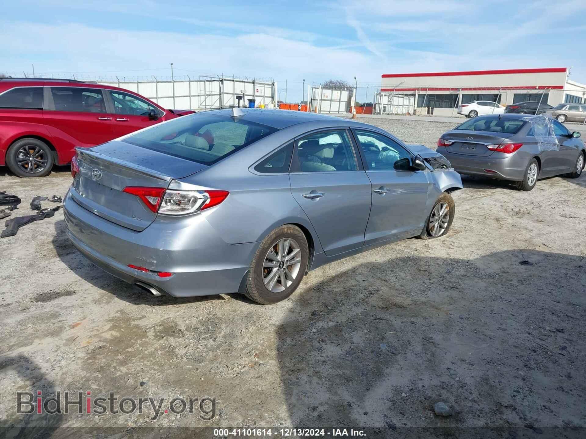 2015 HYUNDAI SONATA - VIN: 5NPE24AA4FH150834 - Фото 4
