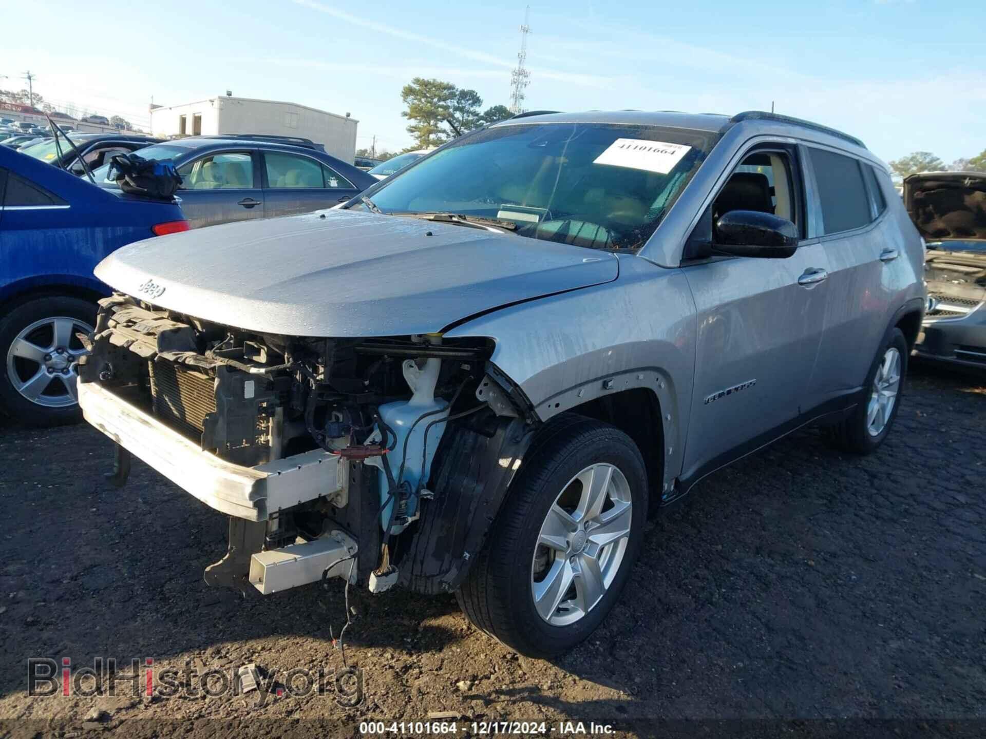 2022 JEEP COMPASS - VIN: 3C4NJCBBXNT149268 - Фото 2
