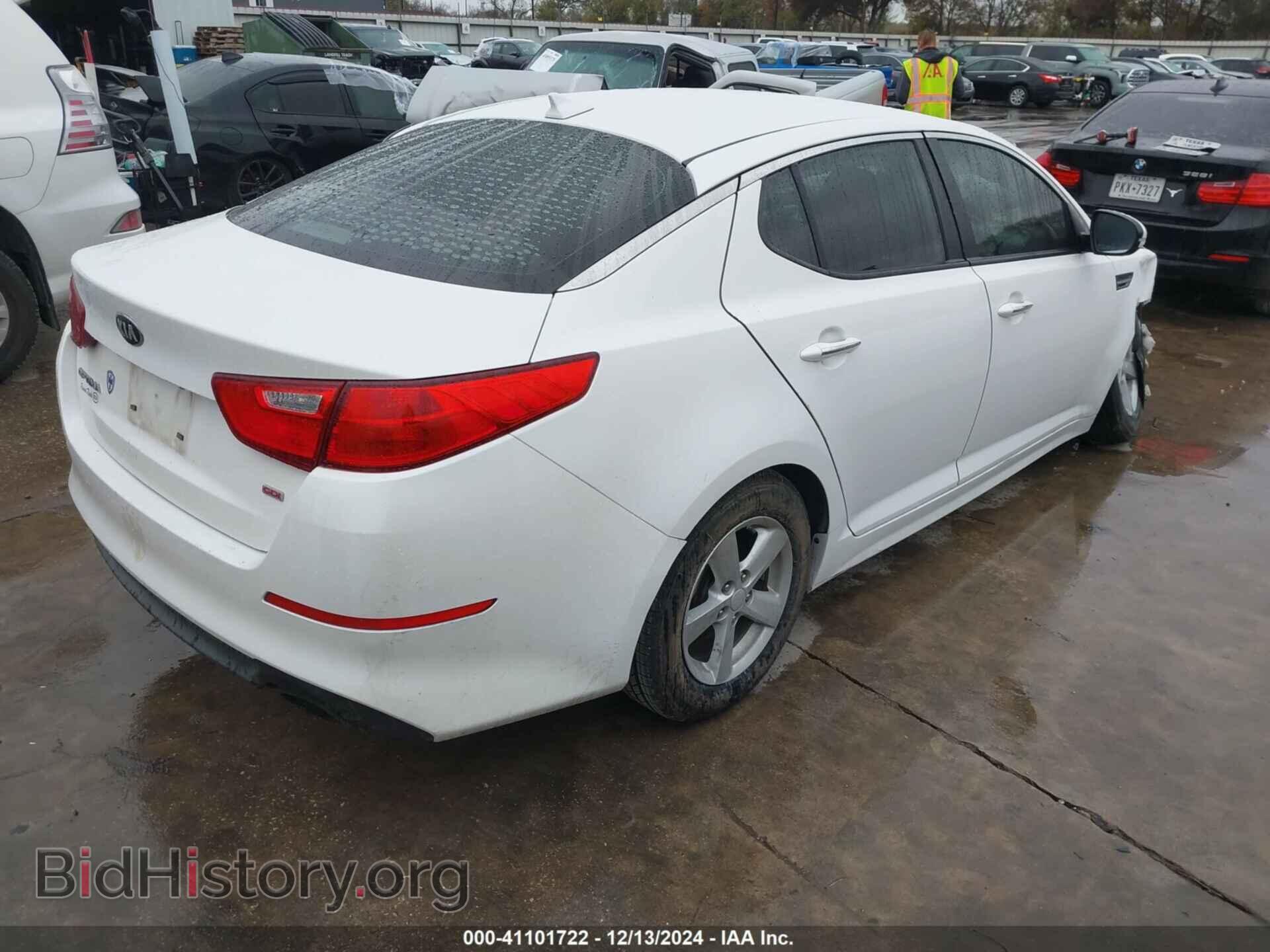 2015 KIA OPTIMA - VIN: KNAGM4A72F5647336 - Фото 4