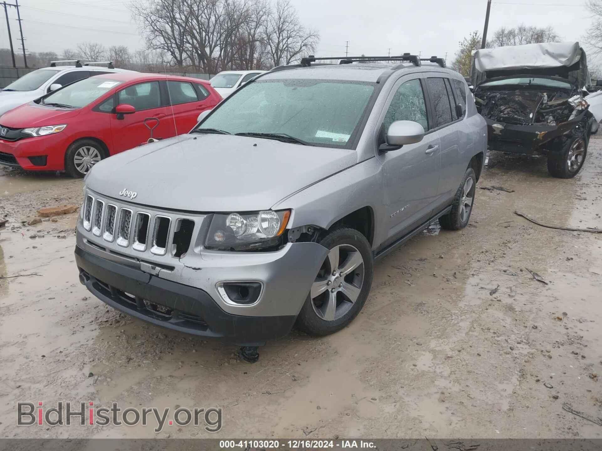 2016 JEEP COMPASS - VIN: 1C4NJCEA7GD719965 - Фото 2
