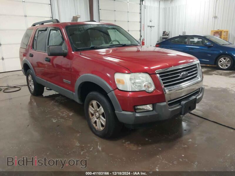 2006 Ford EXPLORER XLT (VIN 1FMEU73E06ZA08769) — фото 1 из 16, IAAI, повреждение: левый бок