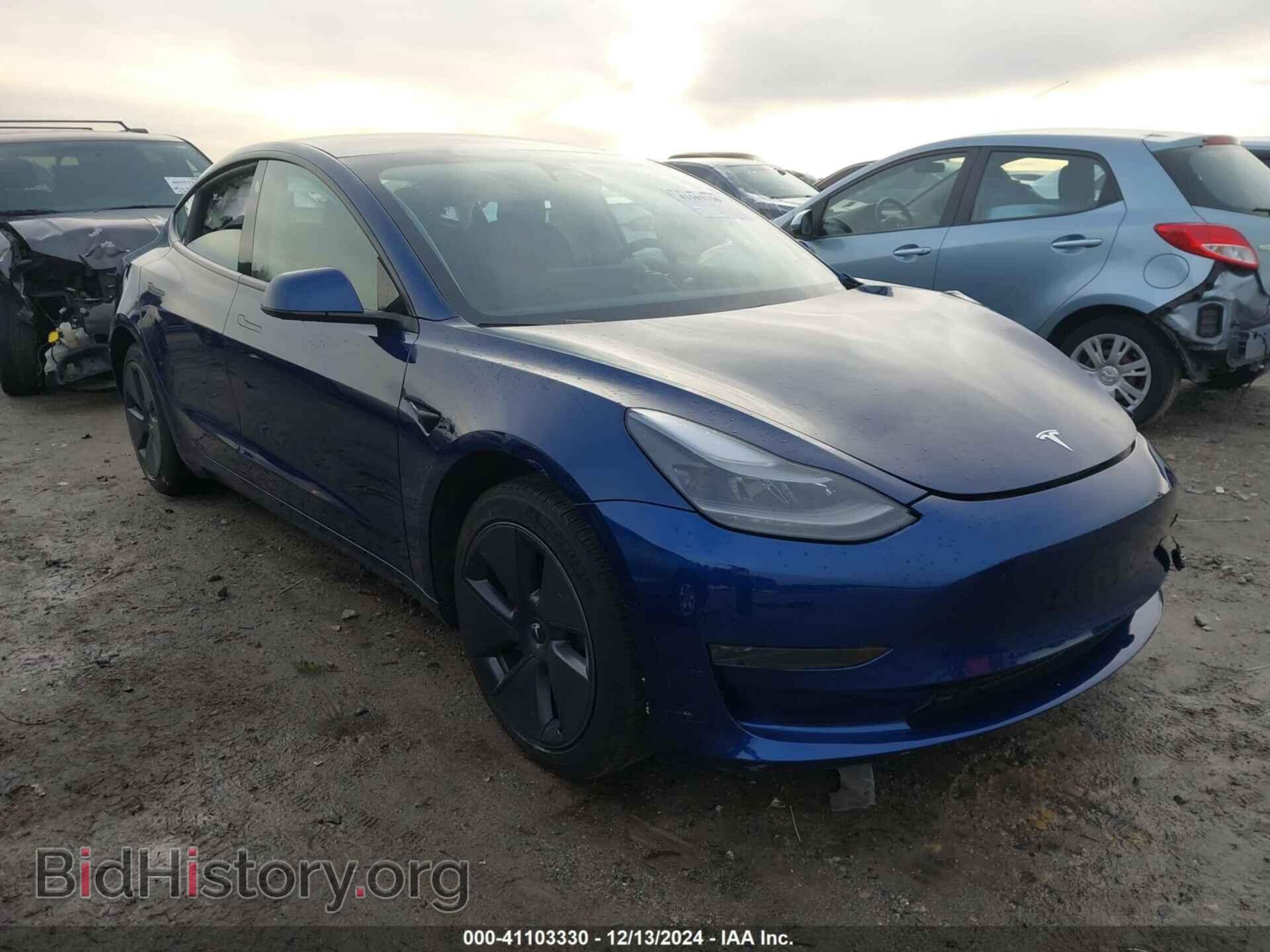 Photo 5YJ3E1EAXMF085054 - TESLA MODEL 3 2021