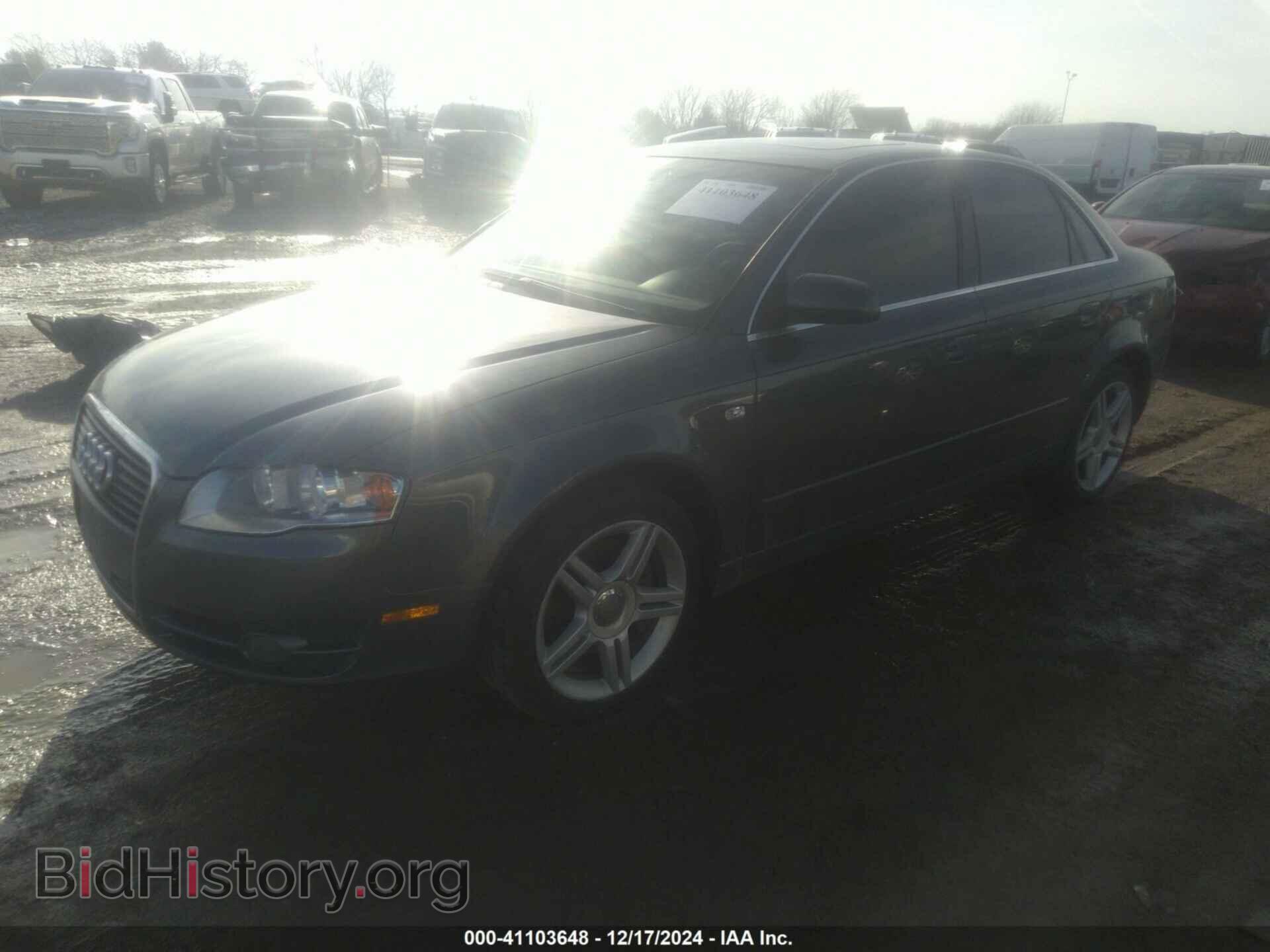 2007 AUDI A4 - VIN: WAUDF78E87A211277 - Фото 2