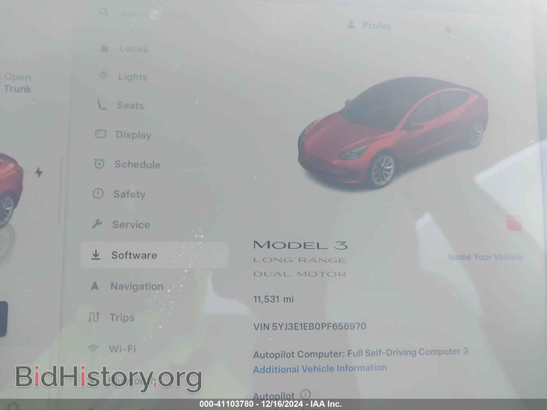 2023 TESLA MODEL 3 - VIN: 5YJ3E1EB0PF656970 - Фото 7