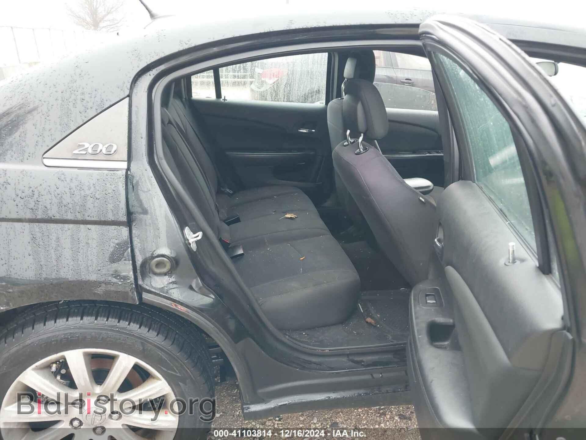 2012 CHRYSLER 200 - VIN: 1C3CCBBB3CN204947 - Фото 8