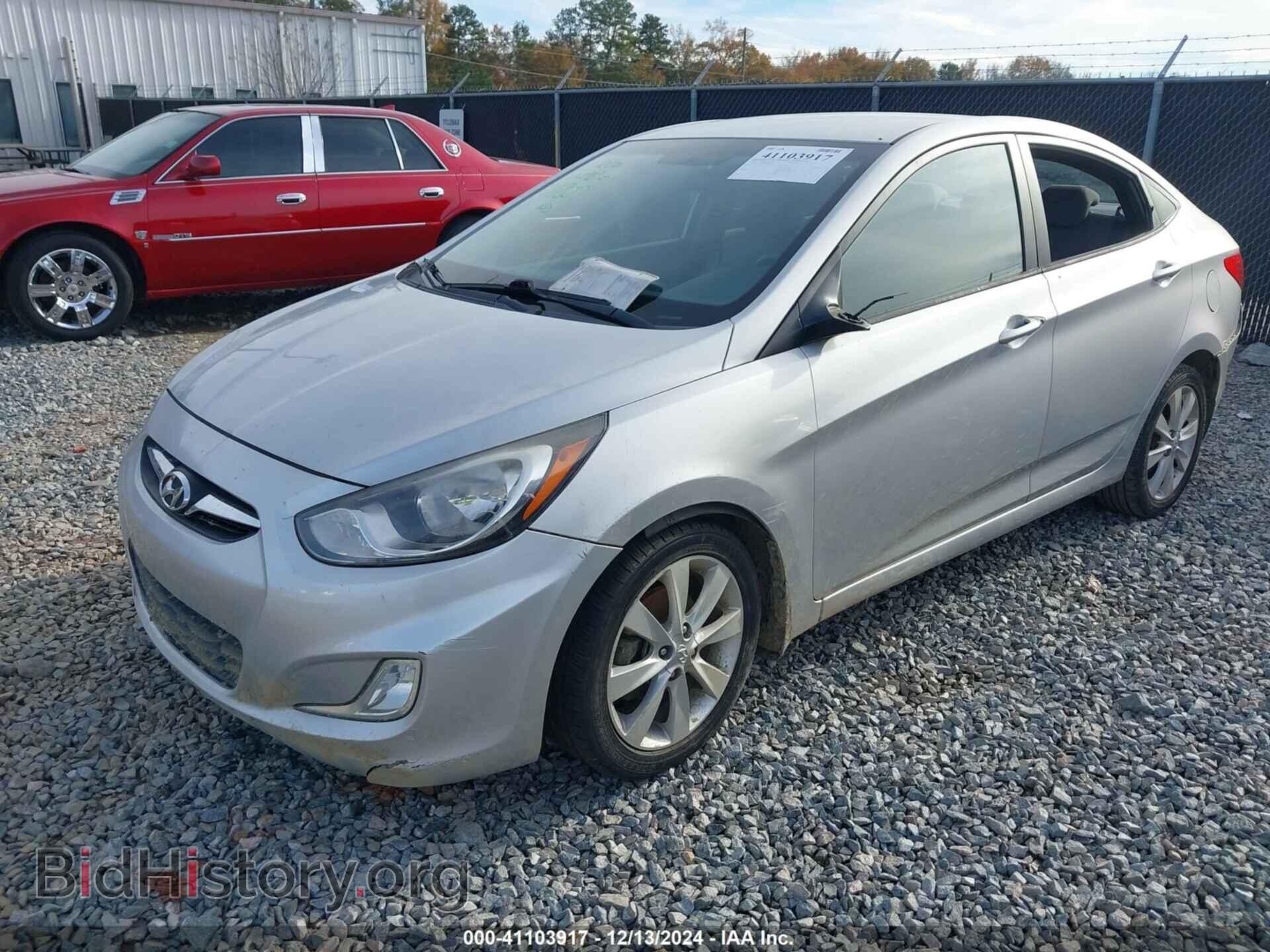 2013 HYUNDAI ACCENT - VIN: KMHCU4AE8DU338839 - Фото 2