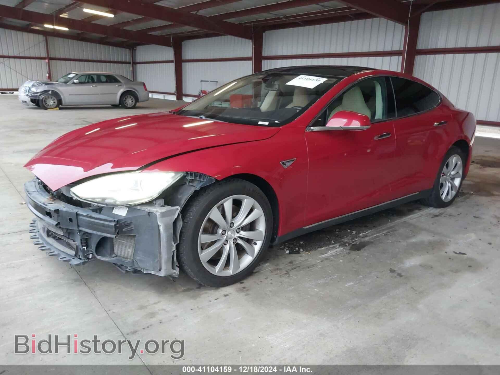 2014 TESLA MODEL S - VIN: 5YJSA1H13EFP56245 - Фото 2