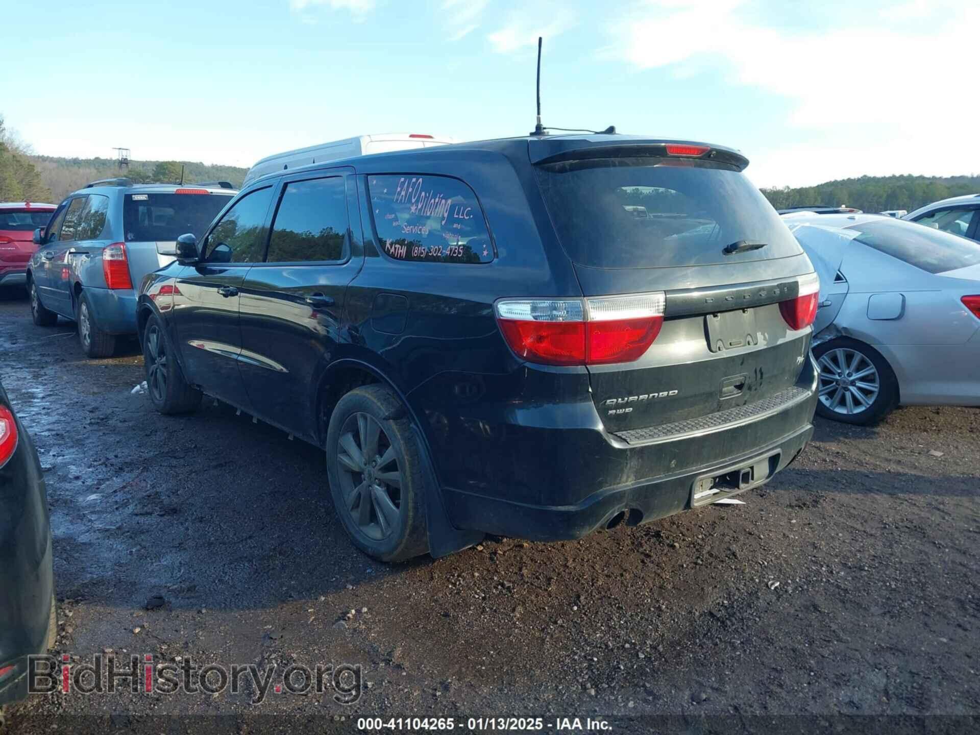 2012 DODGE DURANGO - VIN: 1C4SDJCT6CC106268 - Фото 3