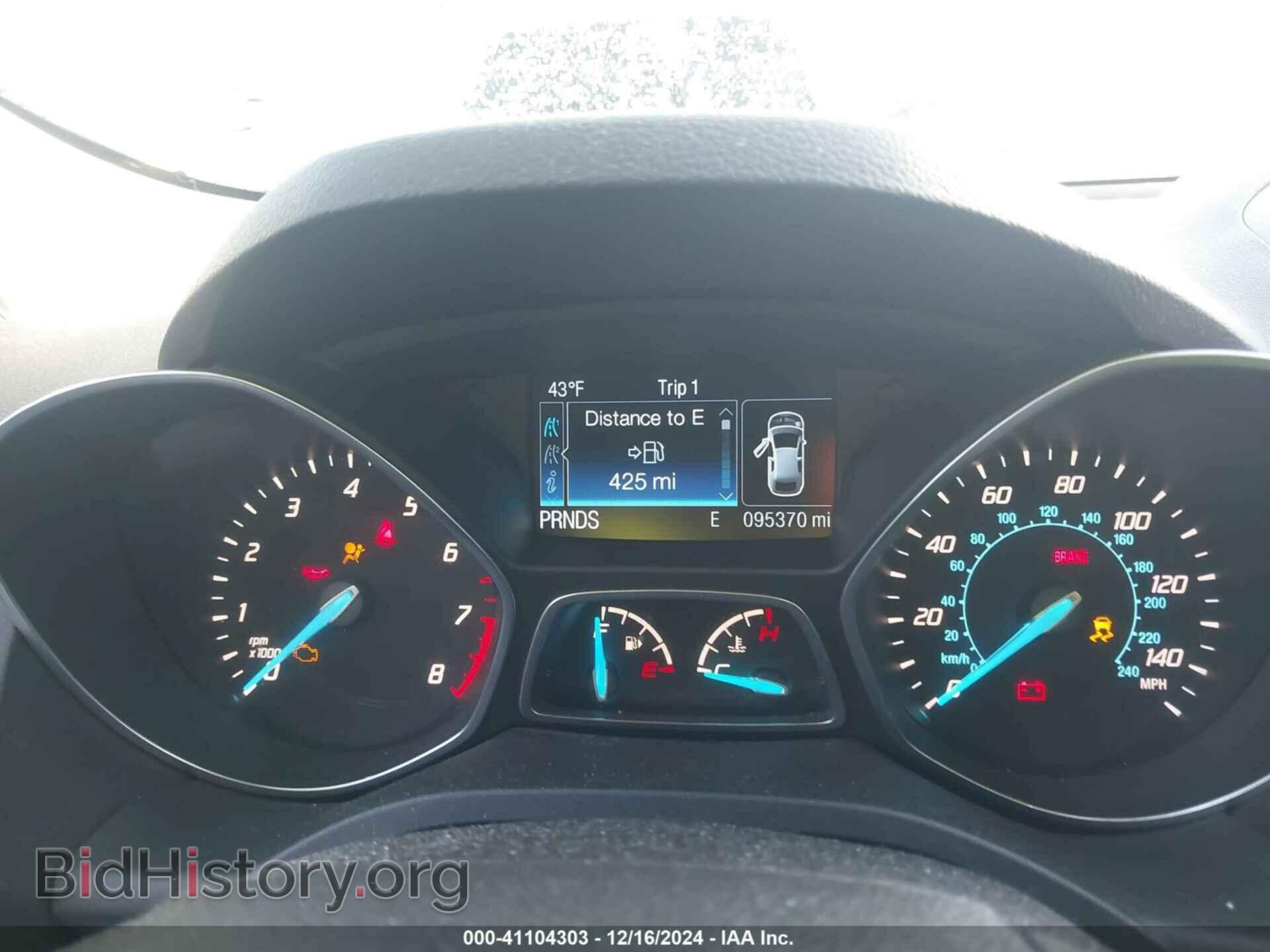 2014 FORD ESCAPE - VIN: 1FMCU9G99EUD30998 - Фото 7