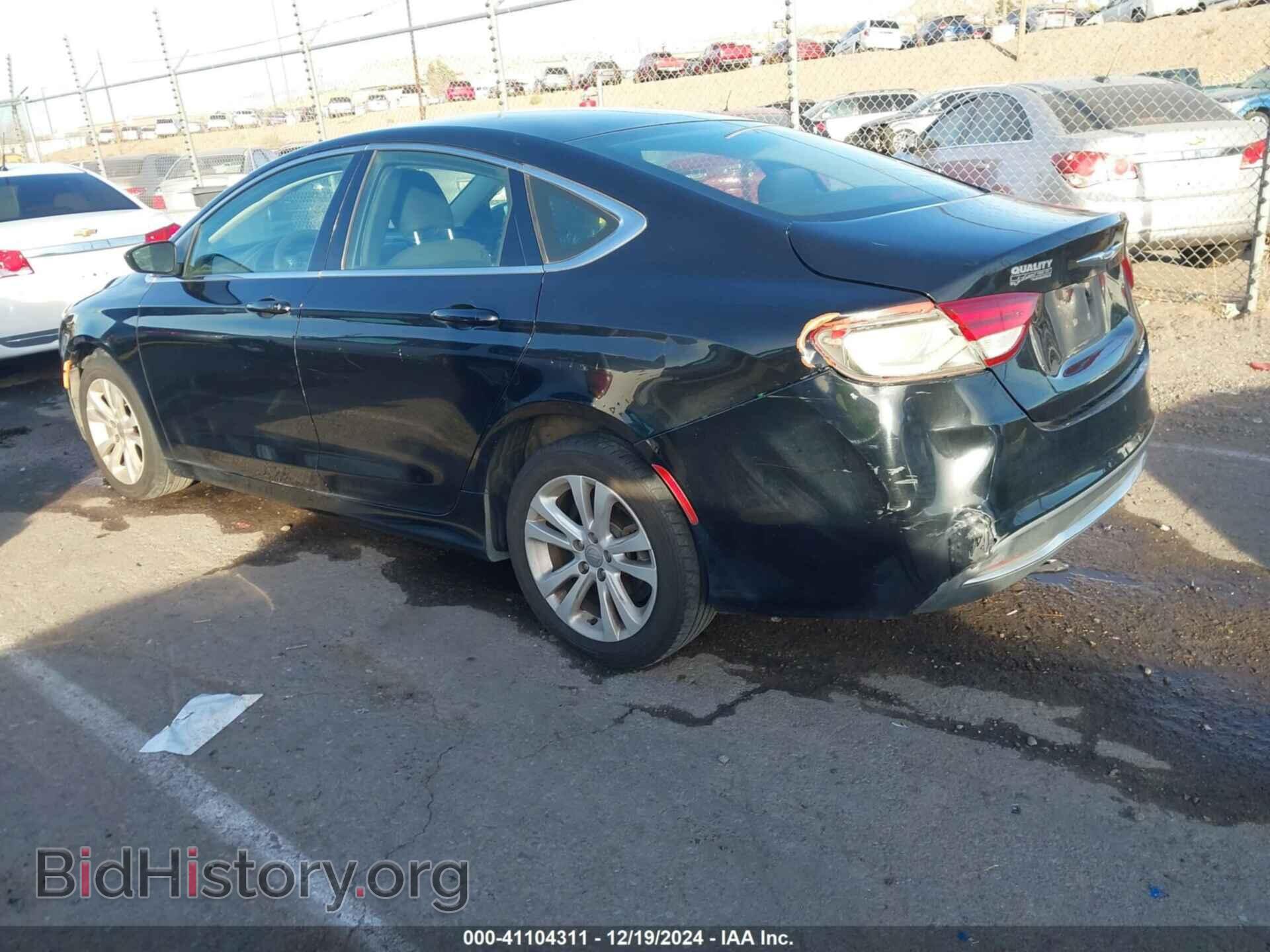2016 CHRYSLER 200 - VIN: 1C3CCCAB0GN143974 - Фото 3