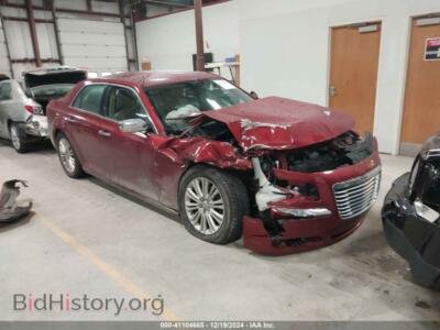 2014 Chrysler 300C AWD, бордовый — VIN 2C3CCAKG4EH331465, IAAI