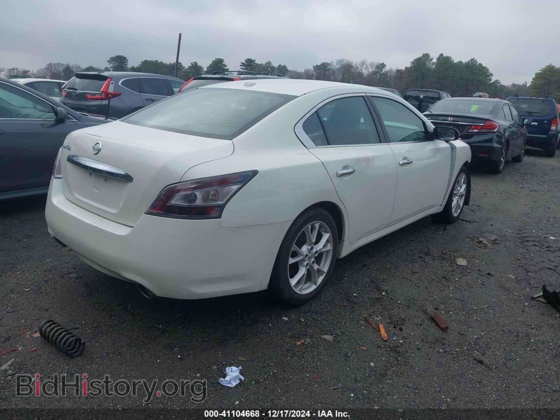 2014 NISSAN MAXIMA - VIN: 1N4AA5AP6EC493673 - Photo 4