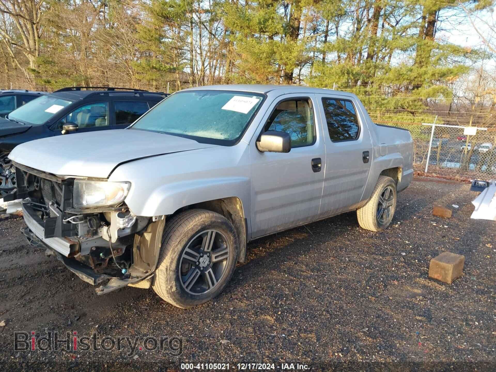 2014 HONDA RIDGELINE - VIN: 5FPYK1F72EB001979 - Фото 2