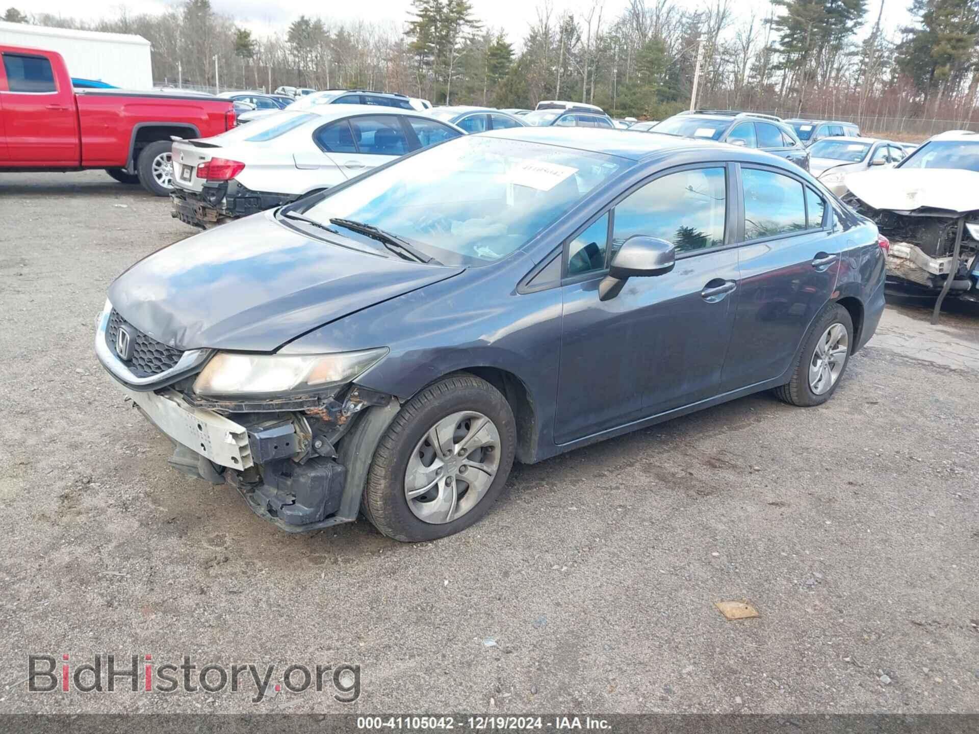 2013 HONDA CIVIC - VIN: 2HGFB2F53DH558186 - Фото 2
