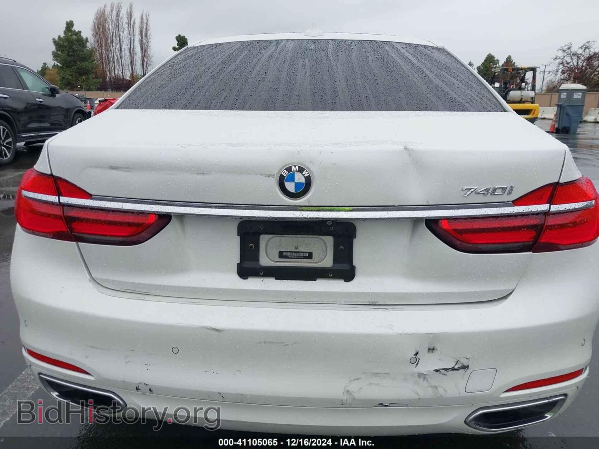 2017 BMW 740I - VIN: WBA7E2C32HG740733 - Фото 6