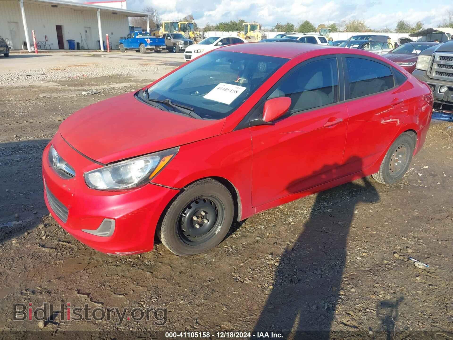 2014 HYUNDAI ACCENT - VIN: KMHCT4AE3EU691963 - Фото 2