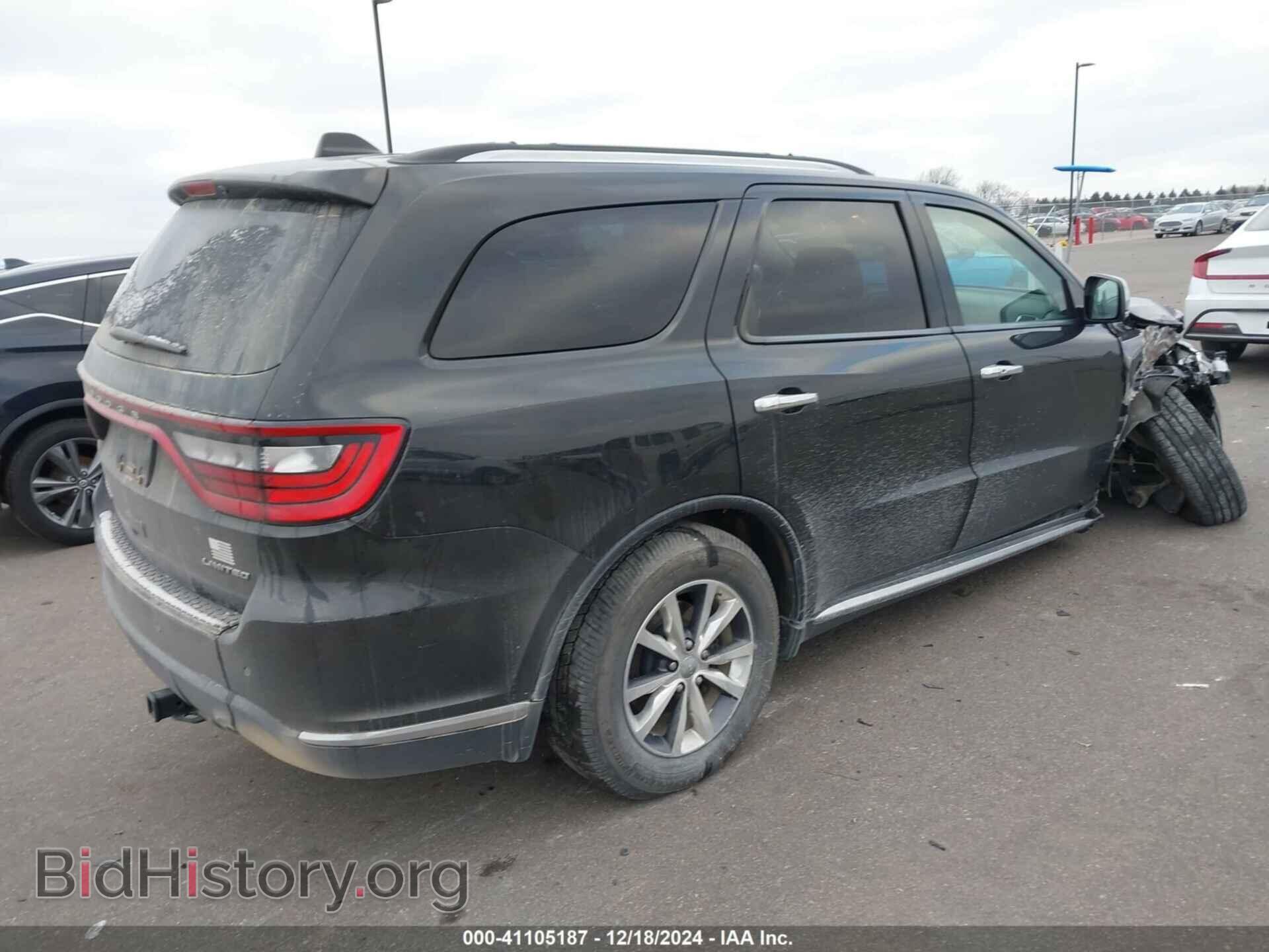 2016 DODGE DURANGO - VIN: 1C4RDJDG2GC484318 - Фото 4