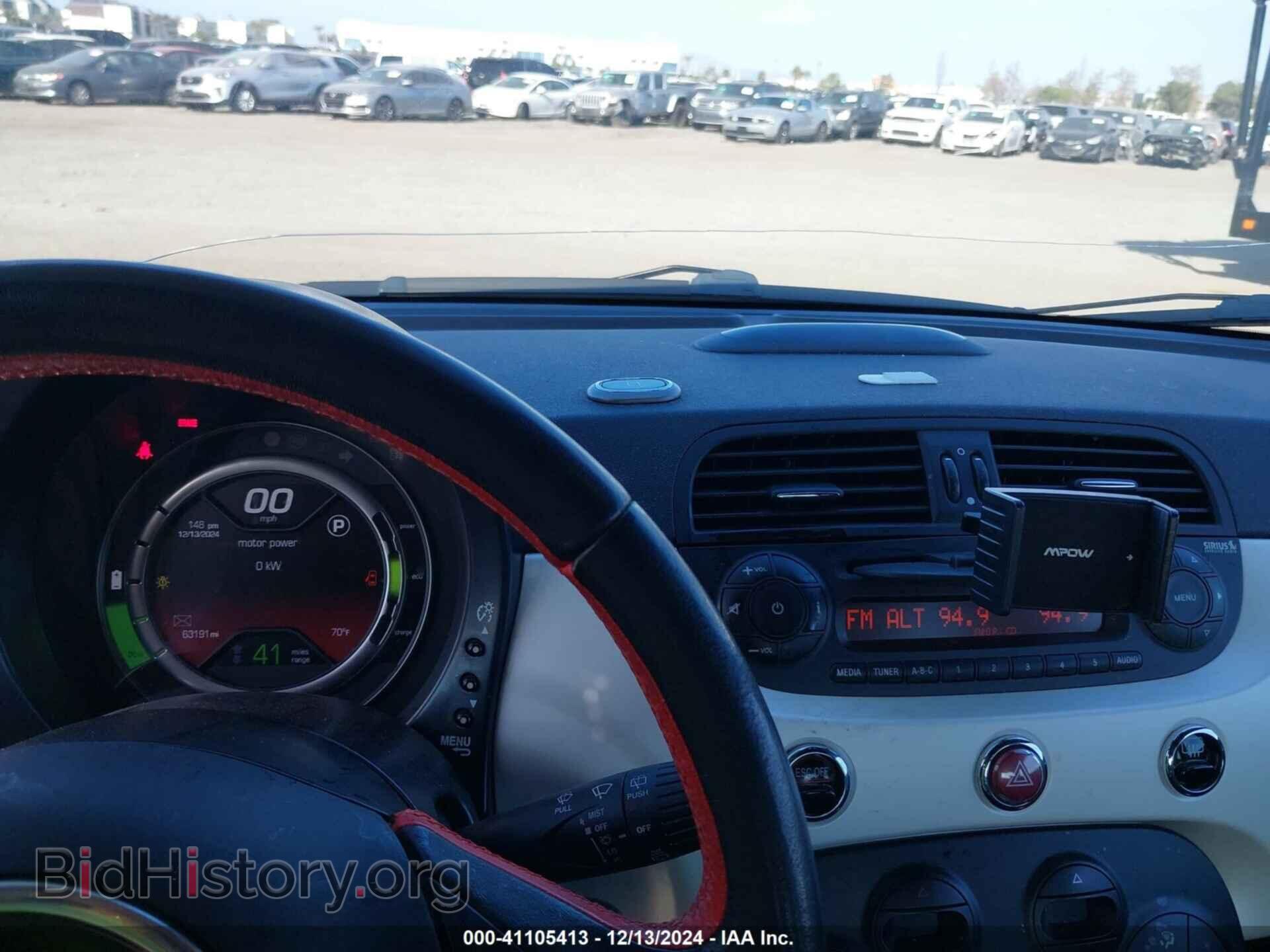 2015 FIAT 500E - VIN: 3C3CFFGEXFT756564 - Фото 15