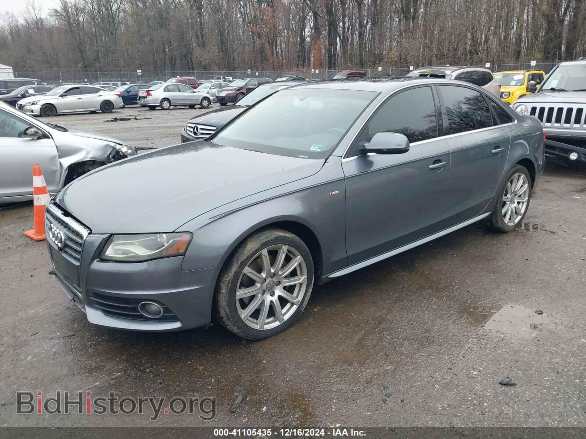 2012 AUDI A4 - VIN: WAUFFAFLXCN011012 - Фото 2