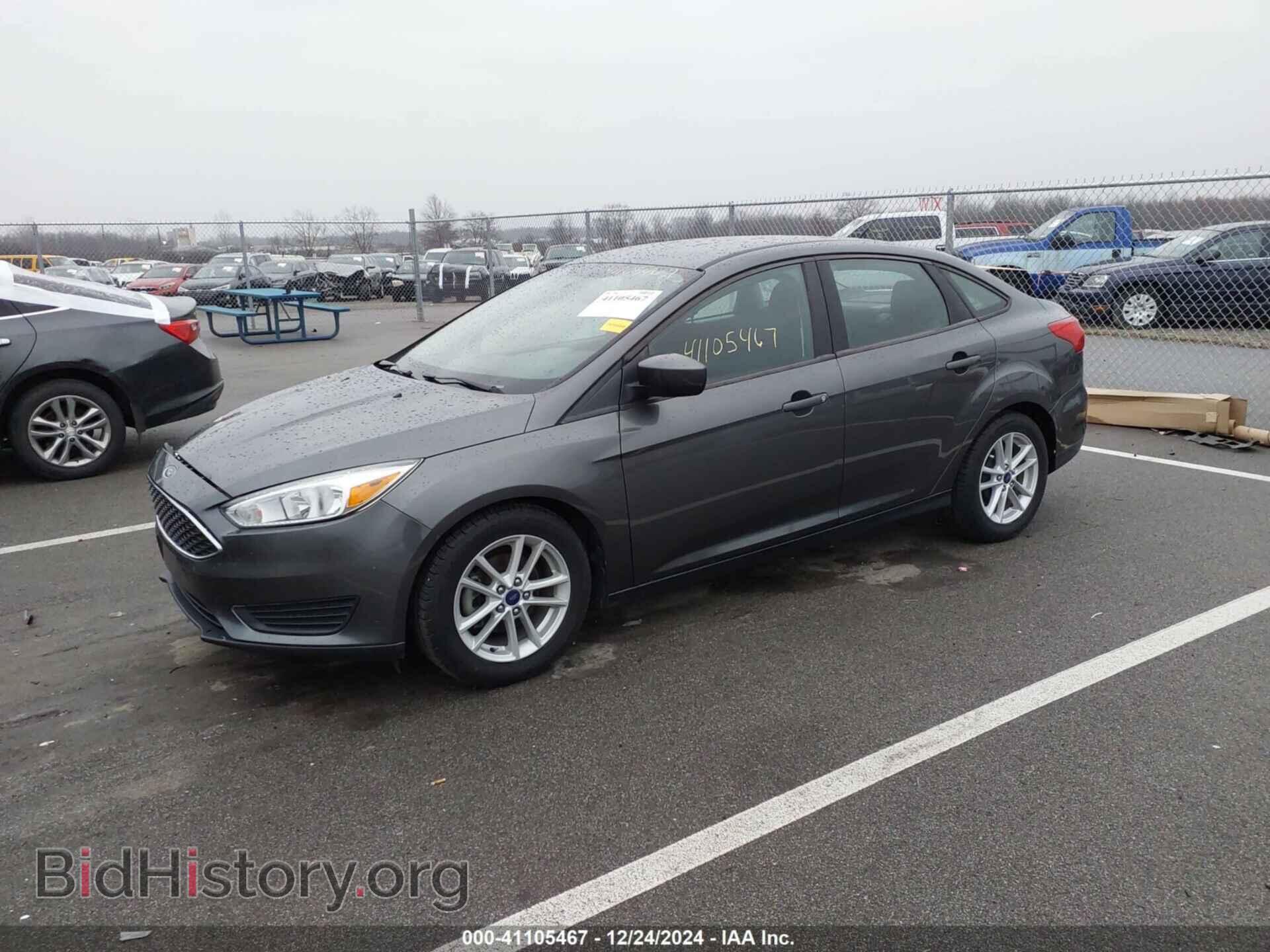 2018 FORD FOCUS - VIN: 1FADP3F22JL238753 - Фото 2